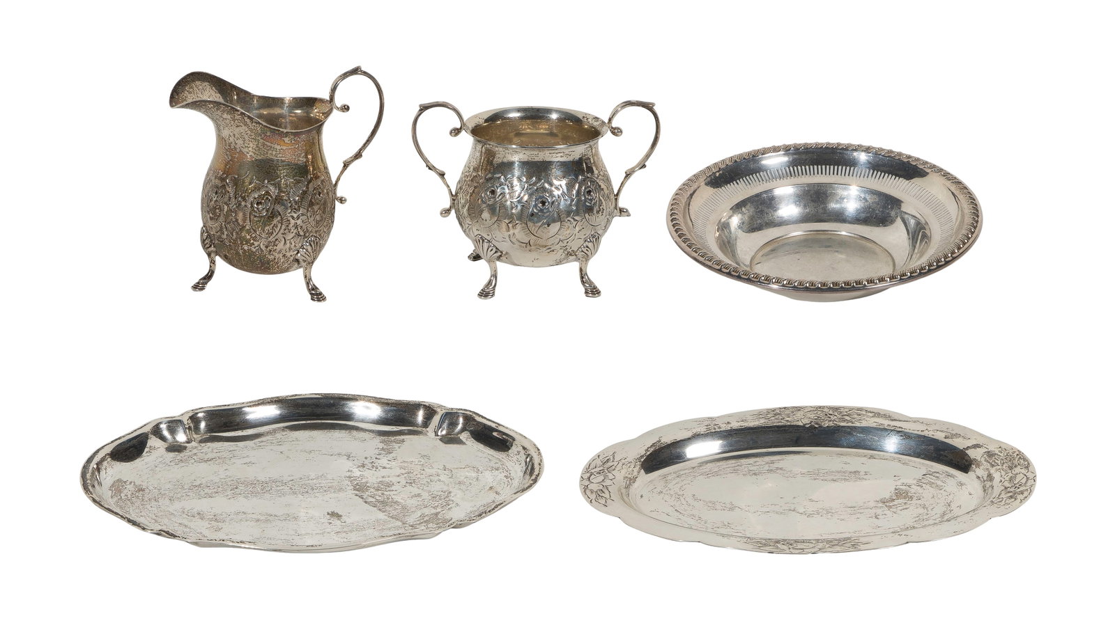 Sterling Silver Hollowware Assortment (1 of 2)