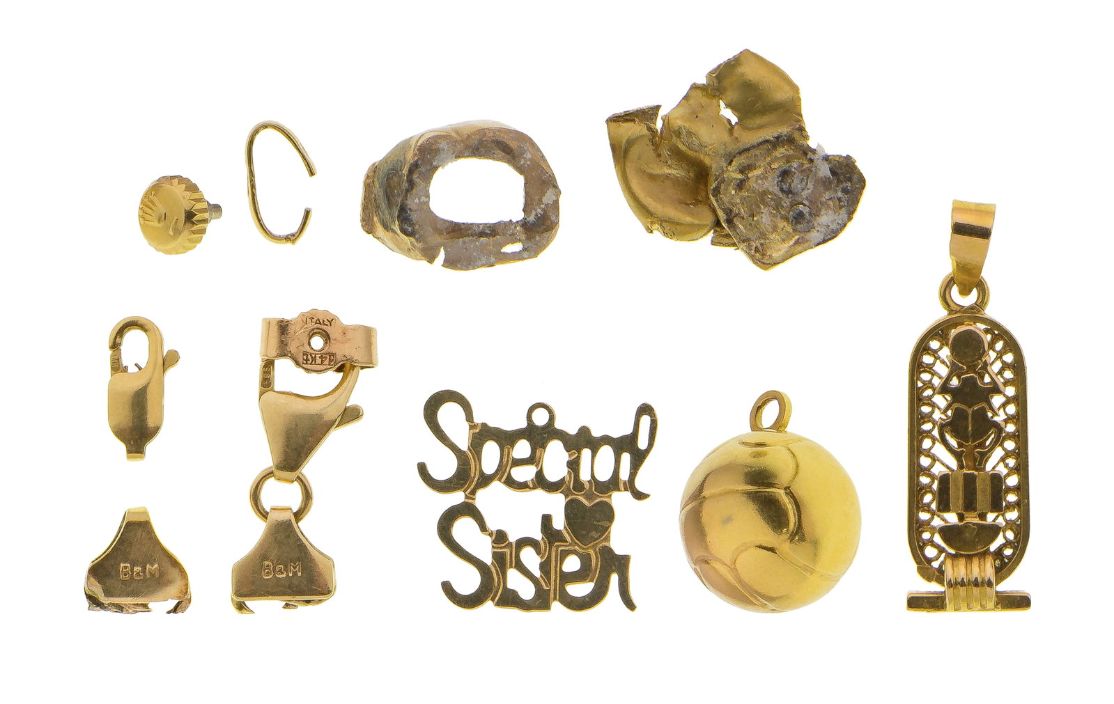 20k, 18k and 14k Yellow Gold Assortment (1 of 1)
