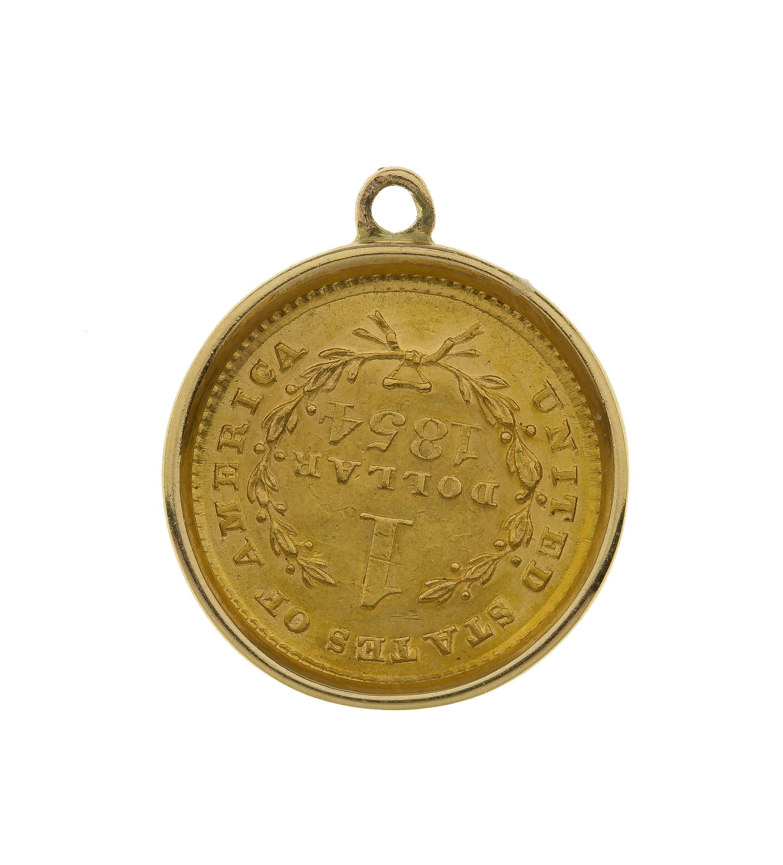 1854 $1 Gold - 2