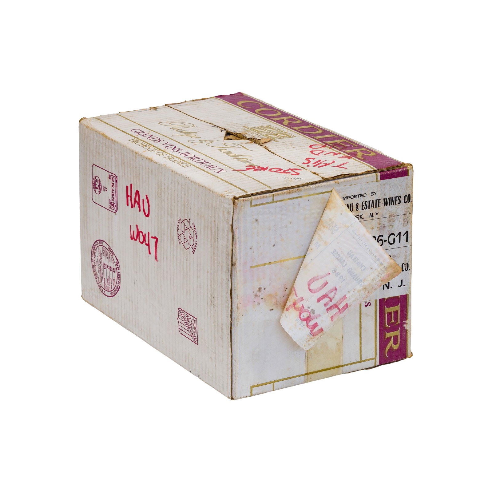 1983 Chateau Gruaud-Larose: 1983 Chateau Gruaud-Larose 1983 Chateau Gruaud-Larose (24x 375ml), Bordeaux, France, sealed OCB having cut, writing and wear Provenance: consigned by the estate of the original owner, found in humidit