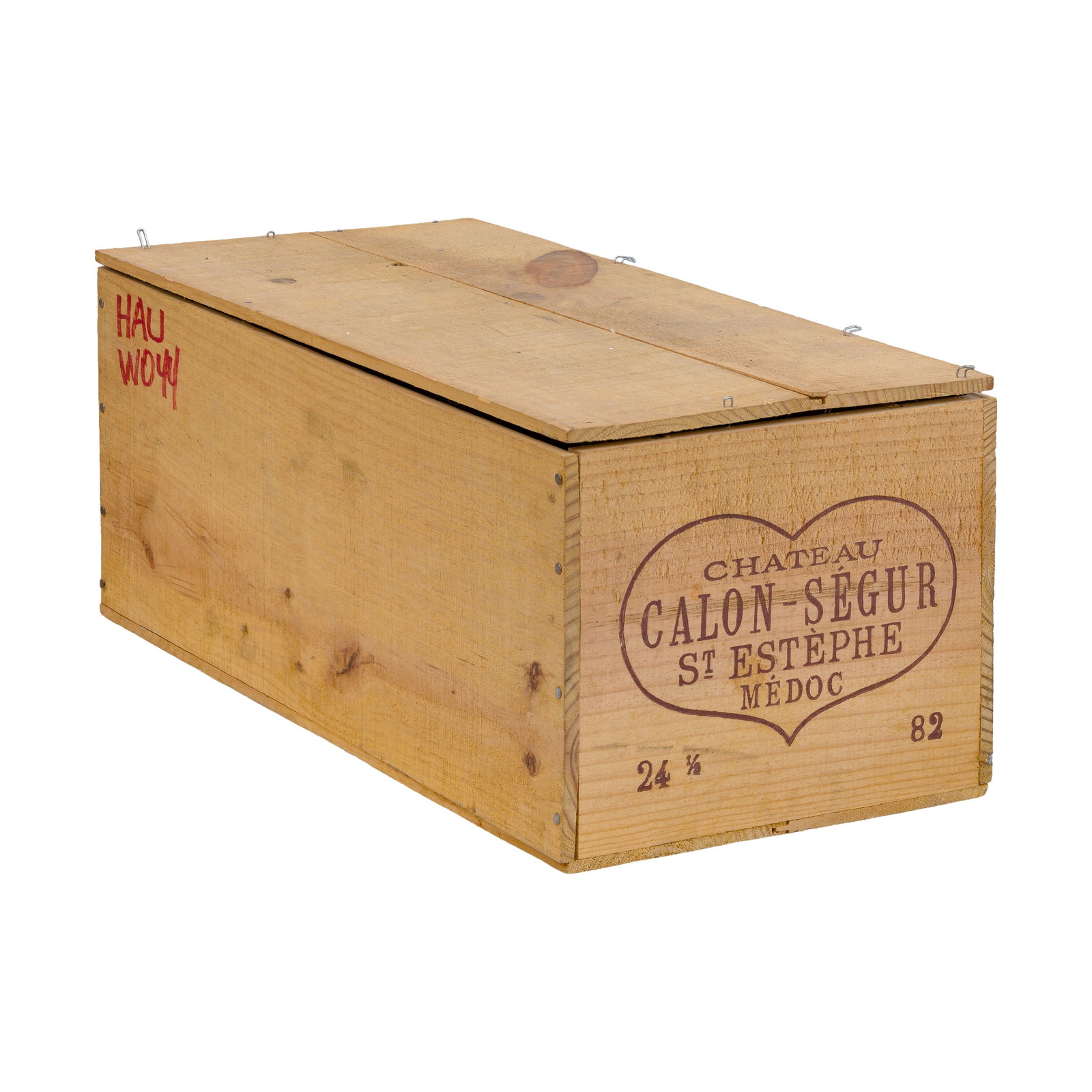 1982 Chateau Calon-Segur: 1982 Chateau Calon-Segur 1982 Chateau Calon-Segur (24x 375ml), Saint-Estephe Medoc, France, OWC partially open Provenance: consigned by the estate of the original owner, found in humidity controlled, 
