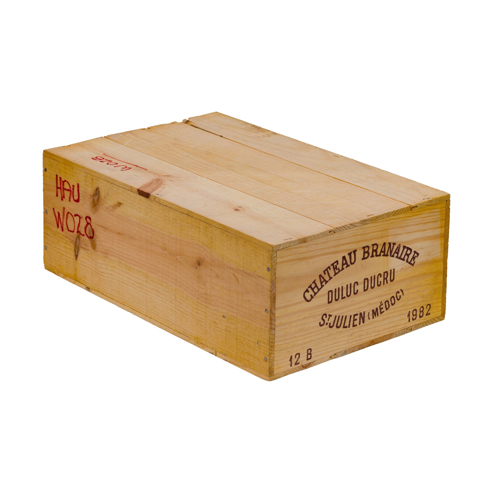 1982 Chateau Branaire-Ducru: 1982 Chateau Branaire-Ducru 1982 Chateau Branaire-Ducru (12x 750ml), St. Julien, France, sealed OWC having inventory markings Provenance: consigned by the estate of the original owner, found in humidi
