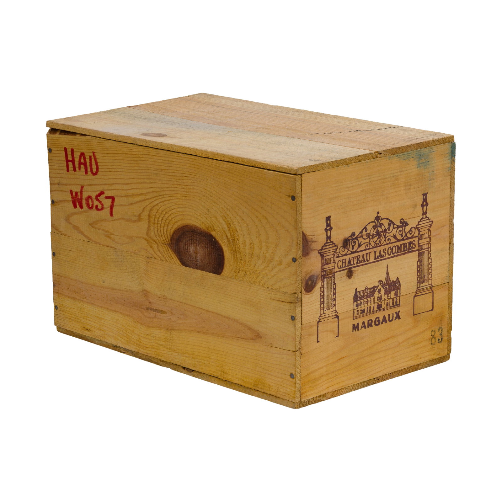1983 Chateau Lascombes: 1983 Chateau Lascombes 1983 Chateau Lascombes (12x 750ml), Margaux, France, sealed OWC having writing Provenance: consigned by the estate of the original owner, found in humidity controlled, 55 degree