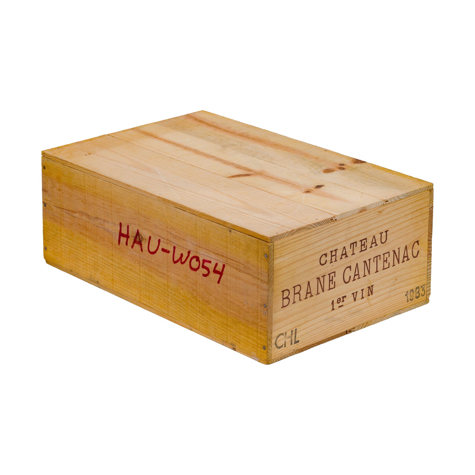 1983 Chateau Brane-Cantenac: 1983 Chateau Brane-Cantenac 1983 Chateau Brane-Cantenac (12x 750ml), Medoc, France, sealed OWC having inventory markings Provenance: consigned by the estate of the original owner, found in humidity co