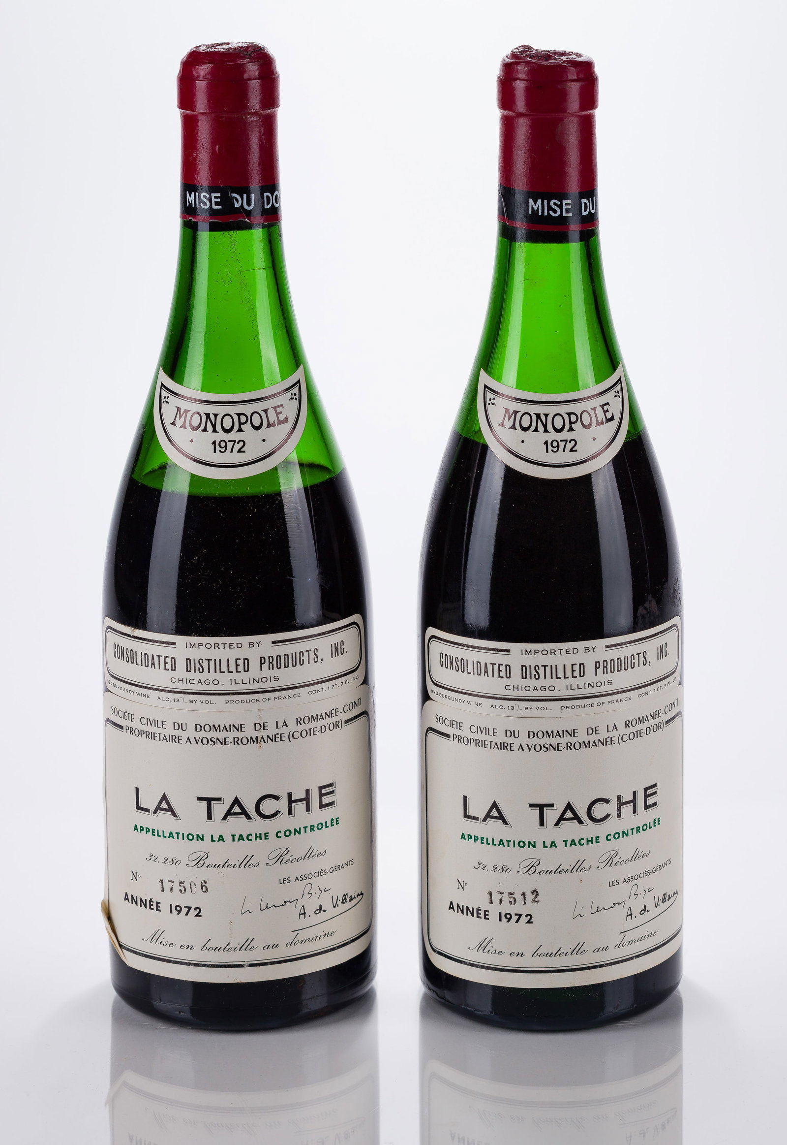 1972 Domaine de la Romanee-Conti La Tache (1 of 2)