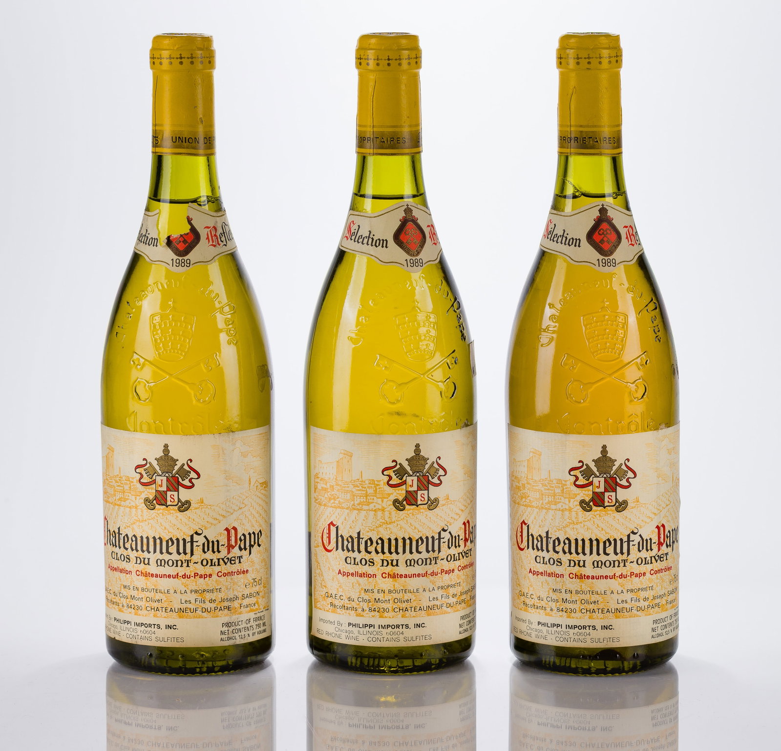 1989 Chateauneuf-du-Pape Clos Du Mont-Olivet Blanc (1 of 1)
