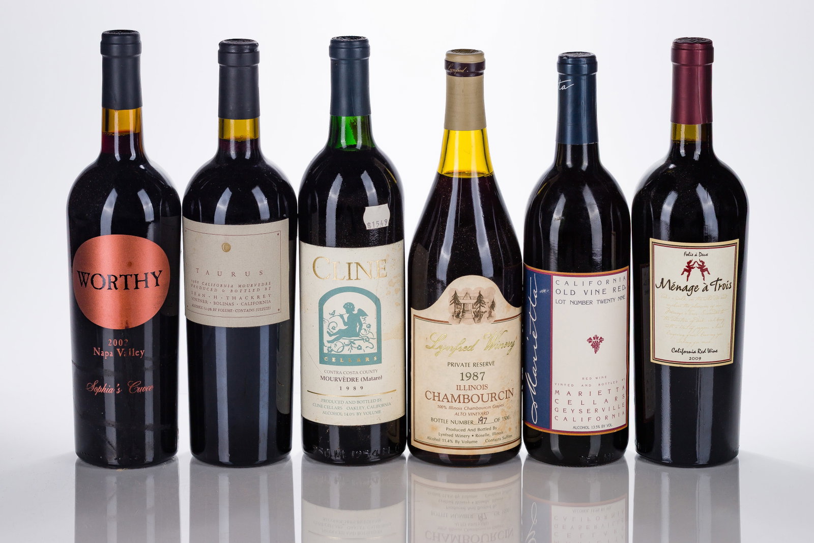 California Mixed Red Wines (1 of 2)