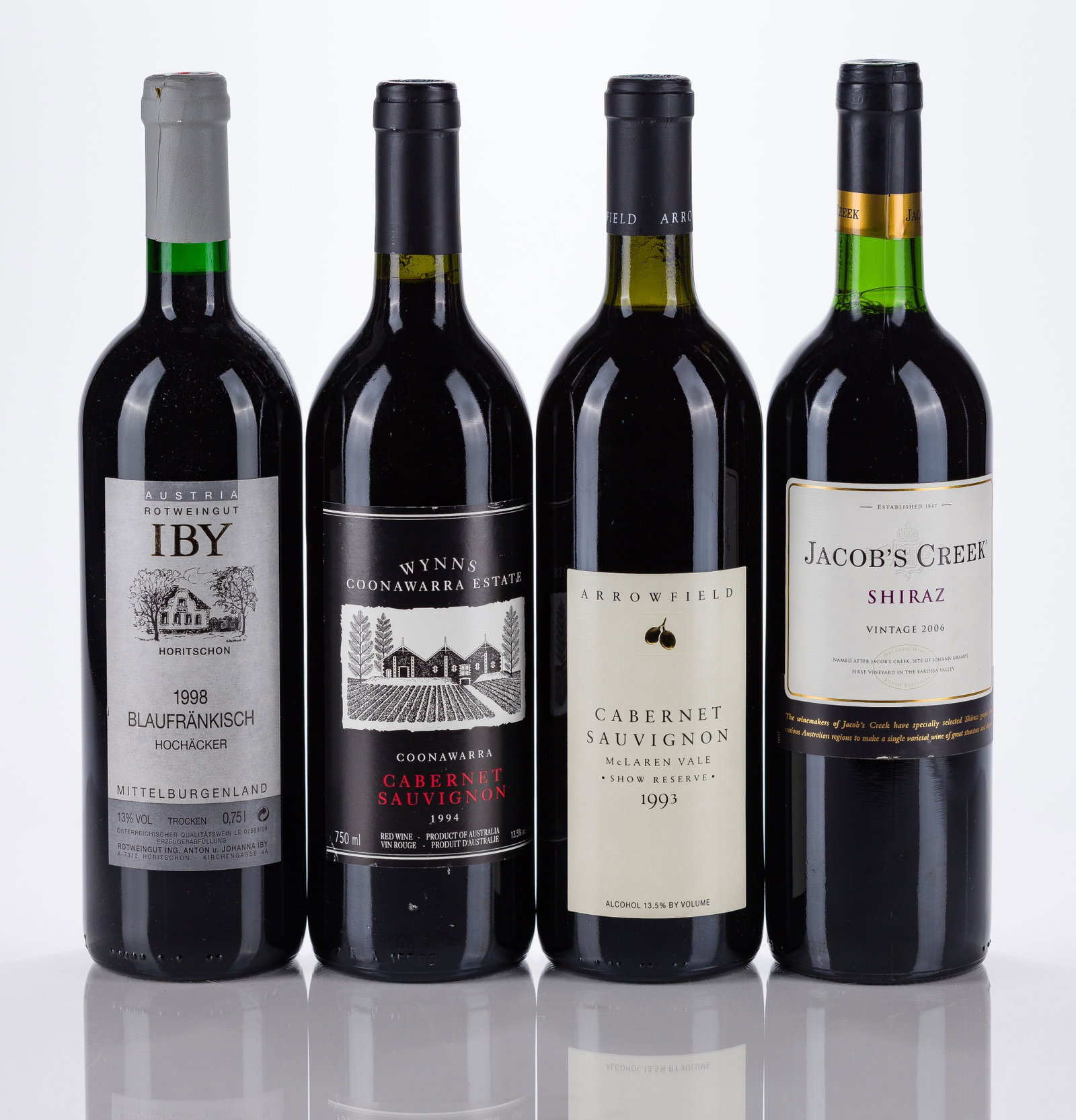 Mixed Australian and Austrian Wines (1 of 1)