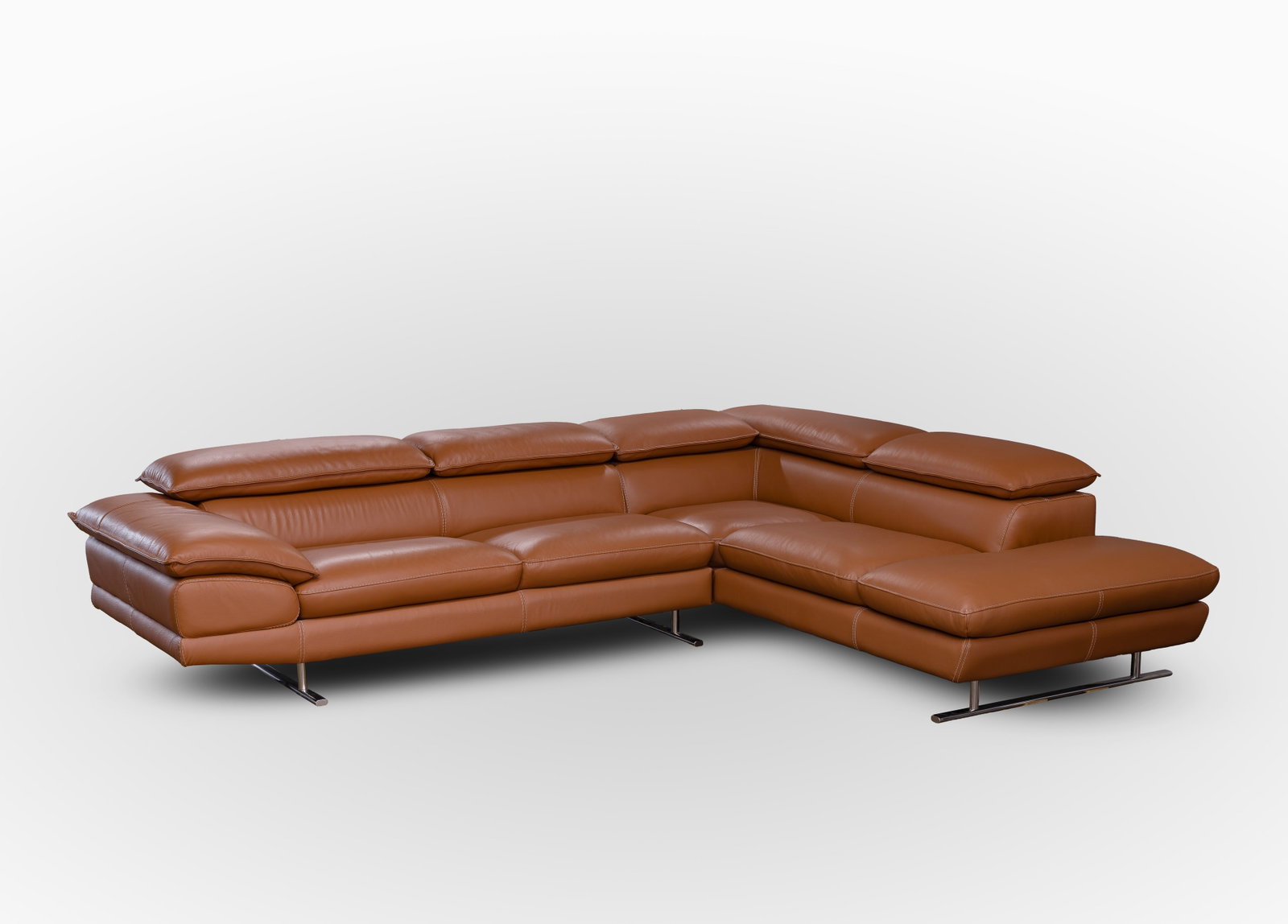 Mauro Leather Sofa (1 of 3)