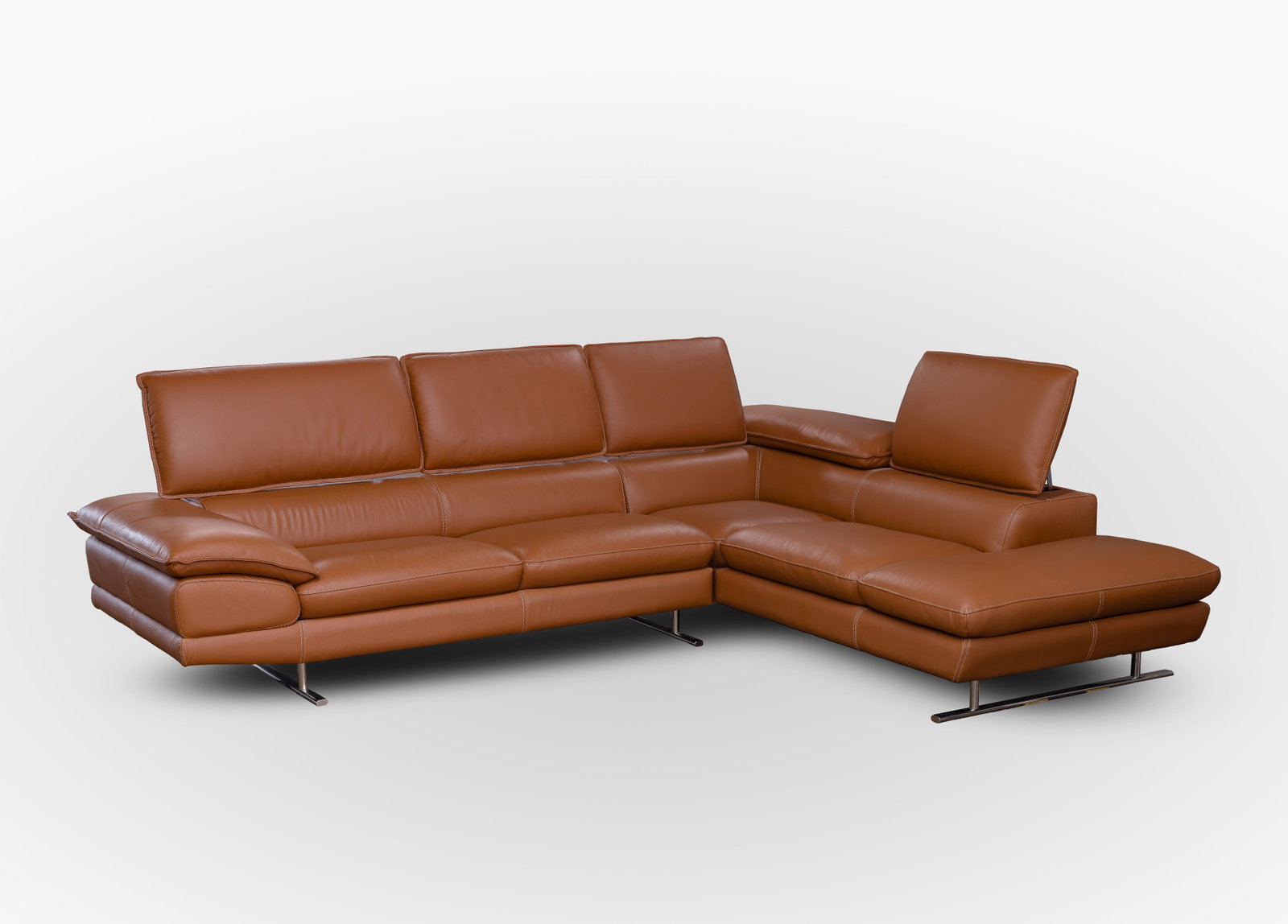 Mauro Leather Sofa - 2