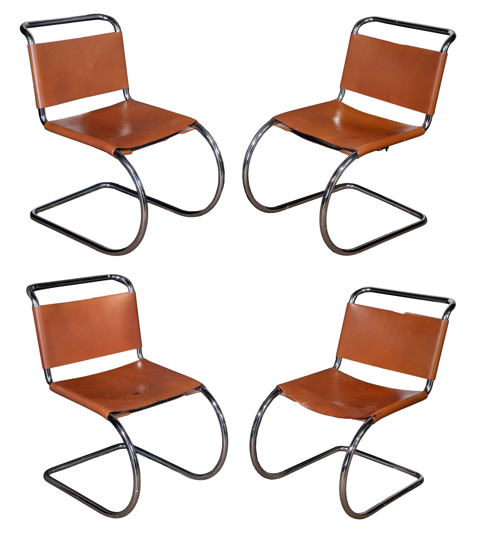 Mies Van Der Rohe (German / American, 1886-1969) MR Side Chair Collection (1 of 5)