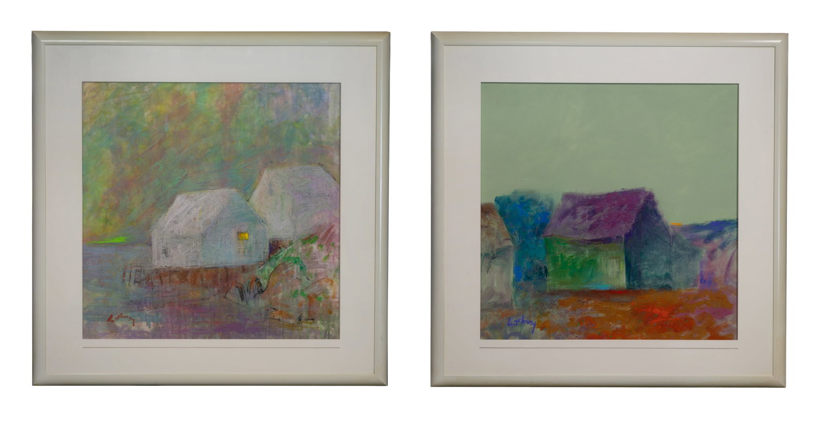 Al Lachman (American, b.1936) Pastels on Paper (1 of 1)