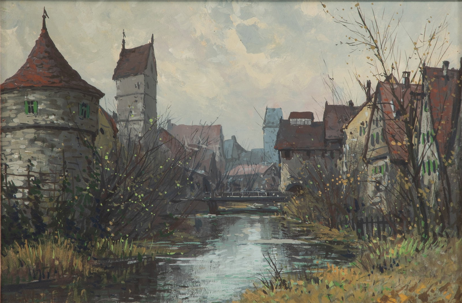 Unknown Artist (20th Century) Watercolor (1 of 3)