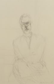 After Alberto Giacometti (Swiss, 1901-1966) 'Portrait of Diego' Lithograph