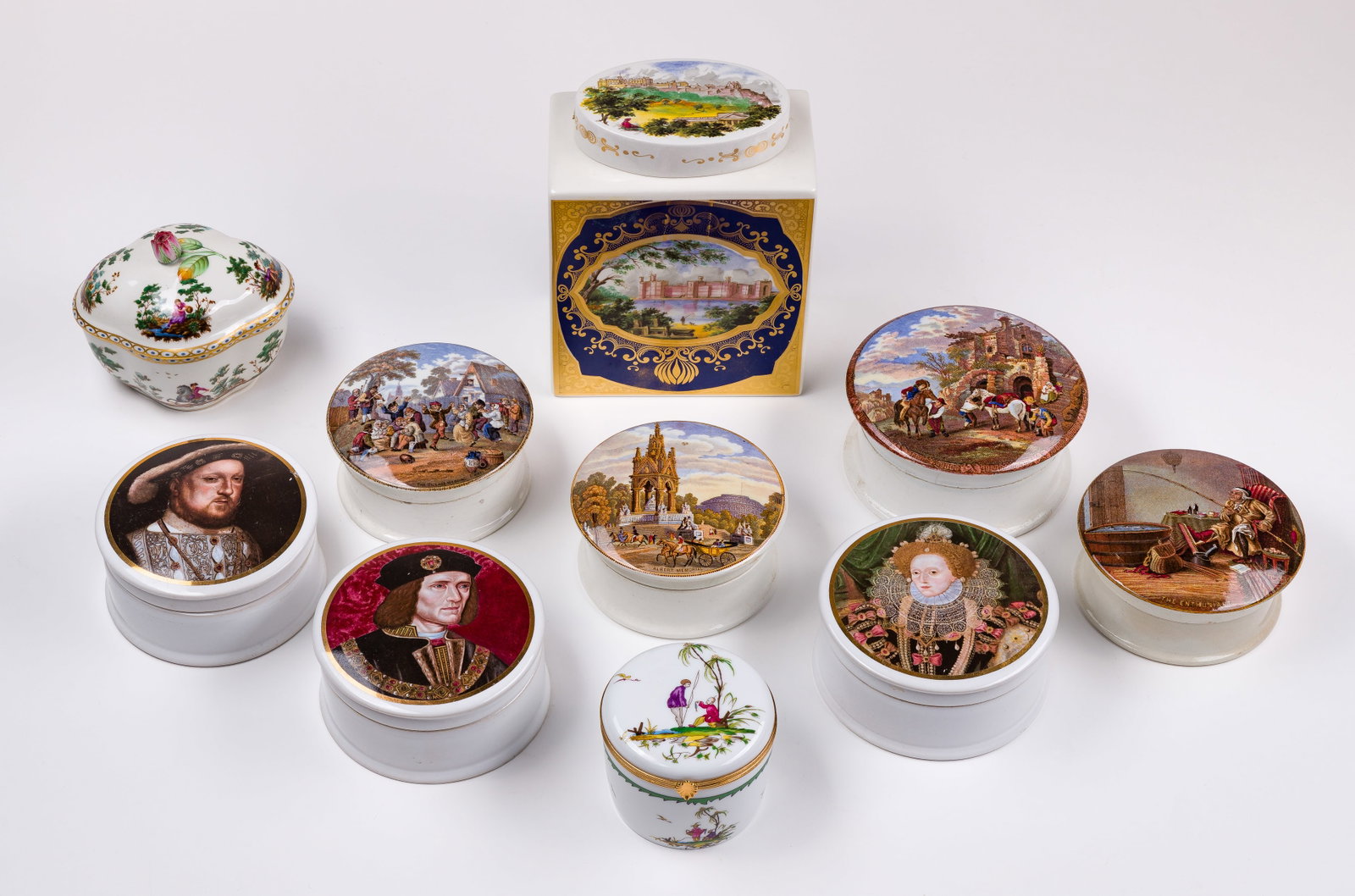 Porcelain Trinket Boxes (1 of 1)