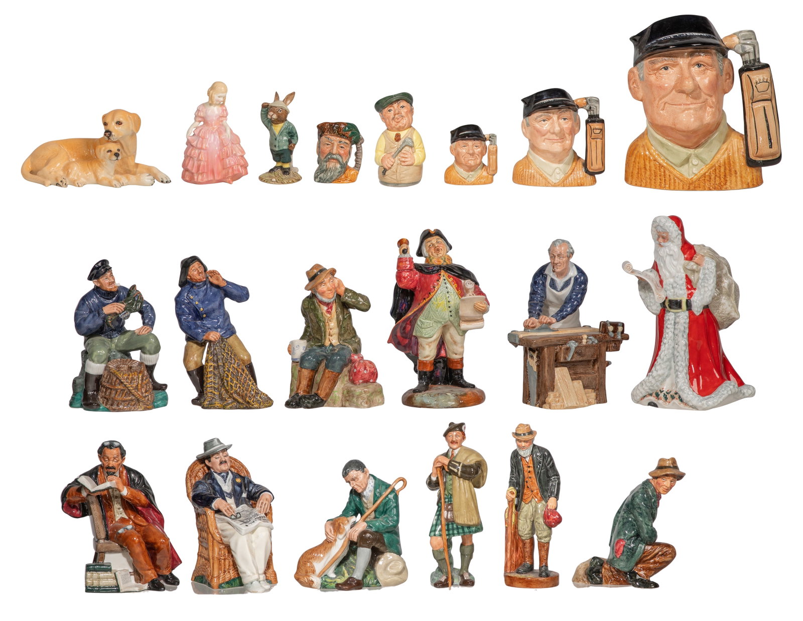 Royal Doulton Porcelain Figurine Assortment (1 of 1)