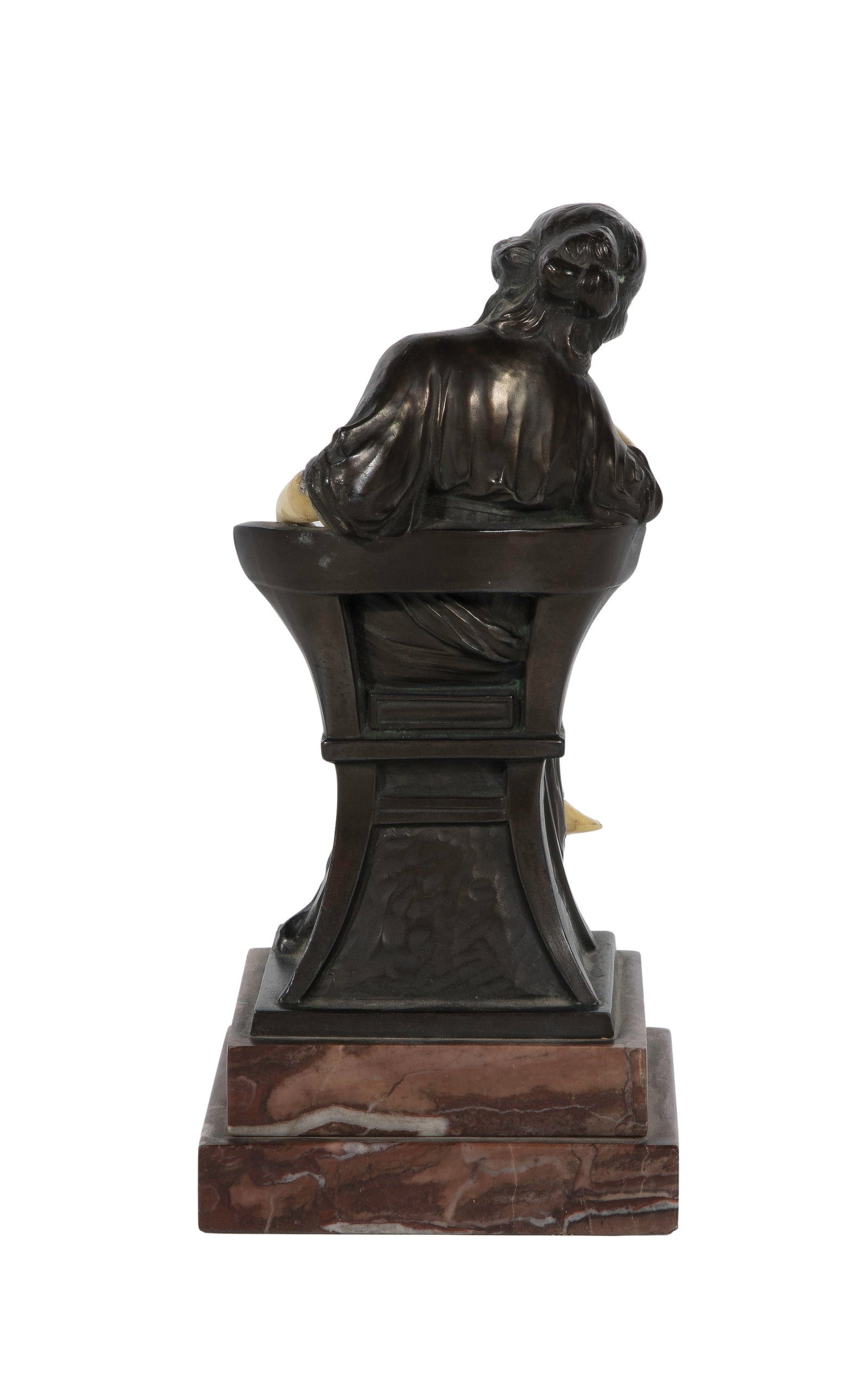 Patinated Bronze Sculpture - 2