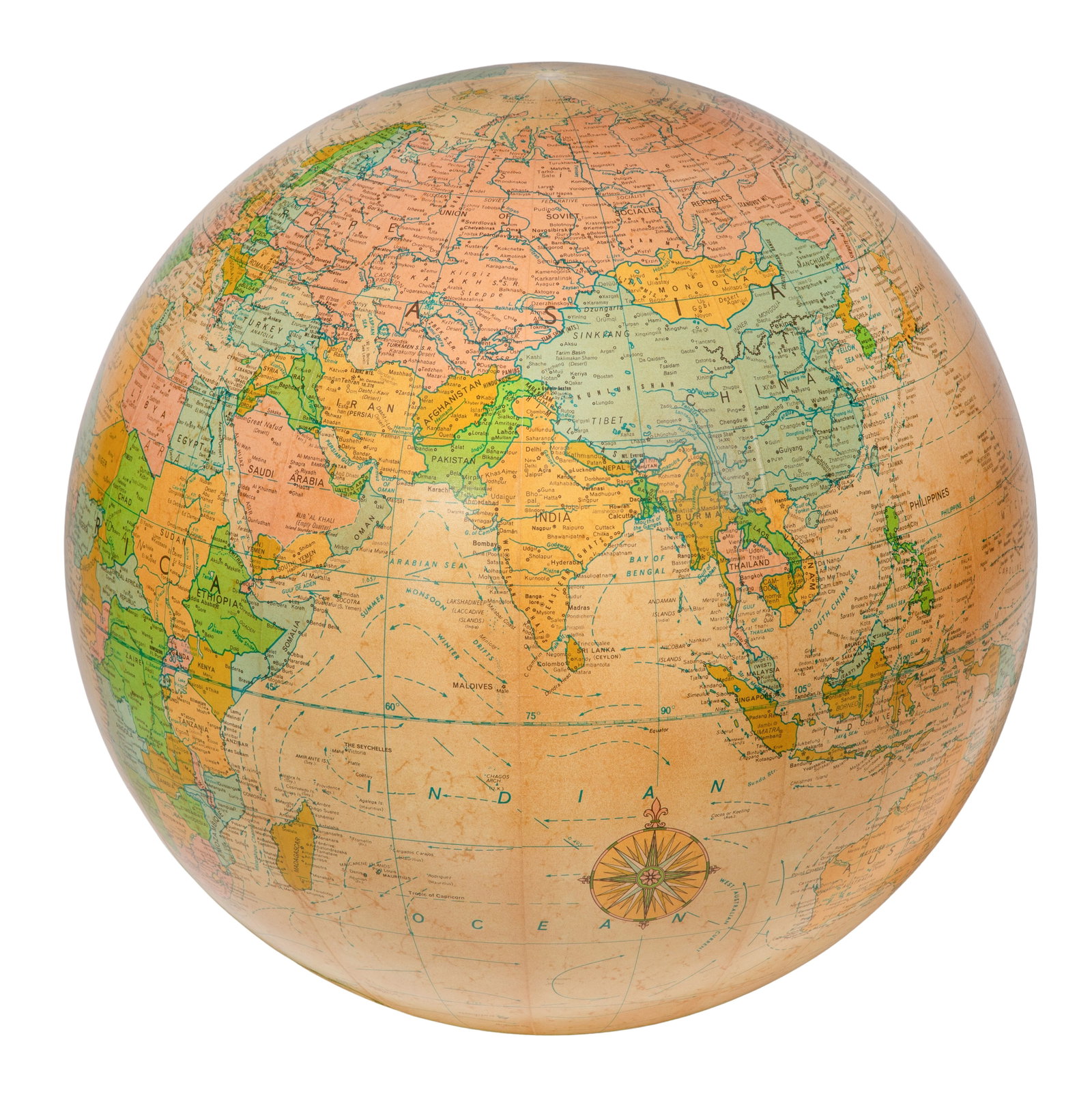 Replogle Heirloom Floor Globe - 3