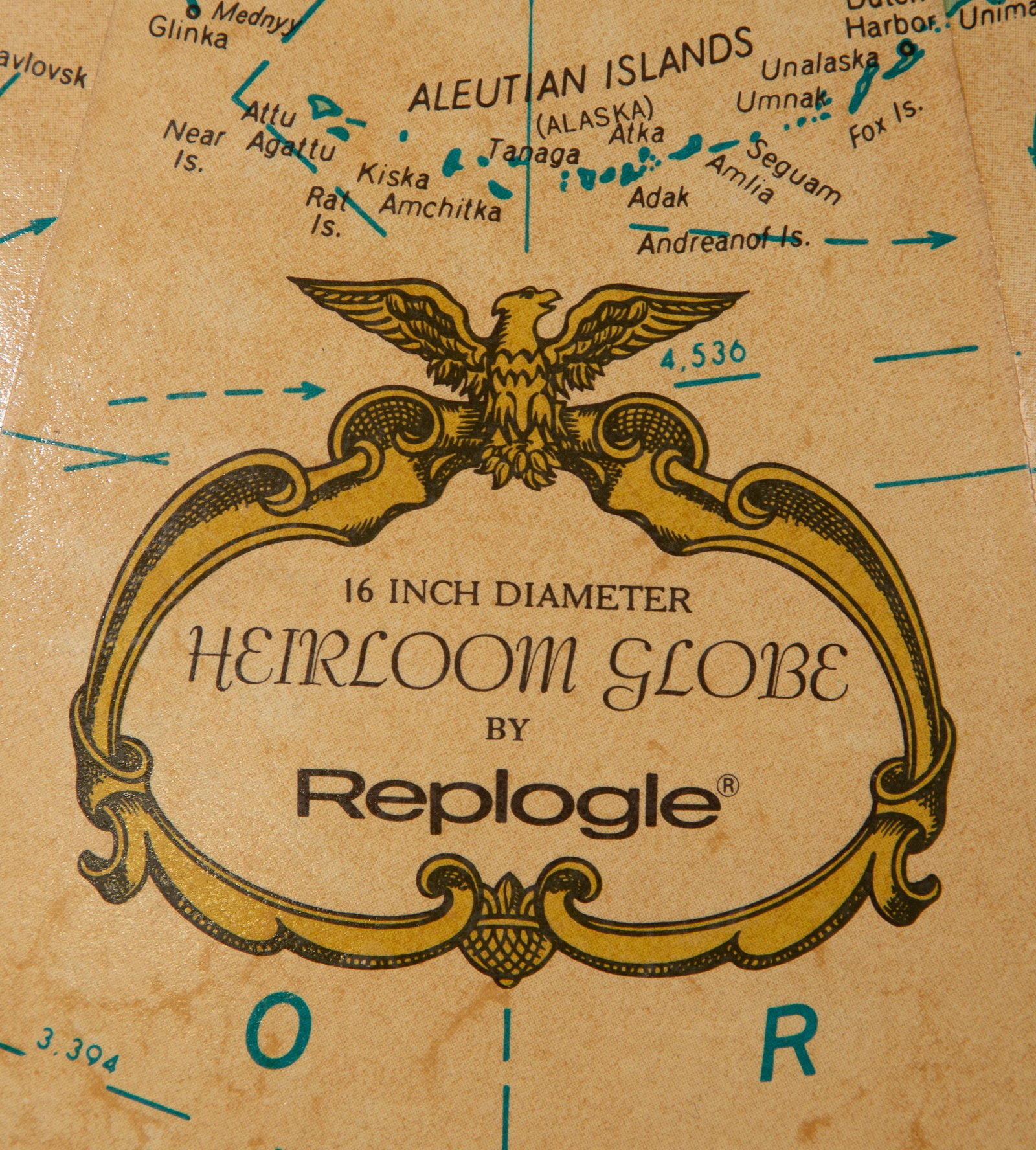 Replogle Heirloom Floor Globe - 4