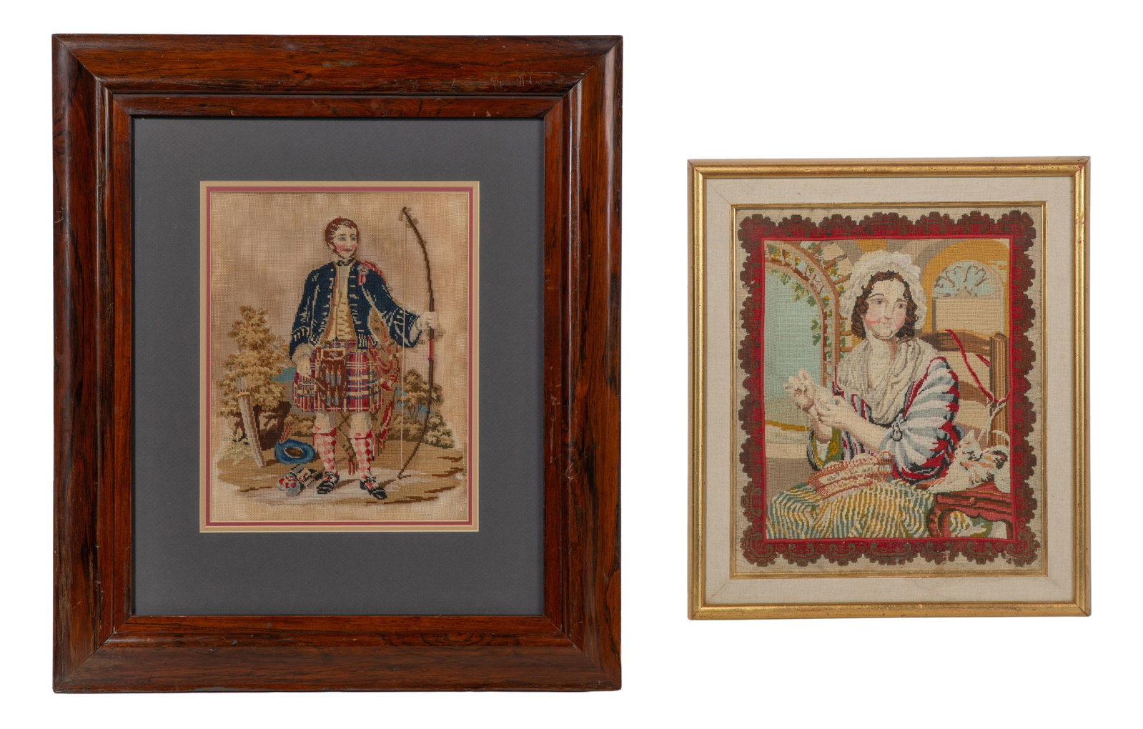 Framed Needlepoint Tapestries (1 of 1)