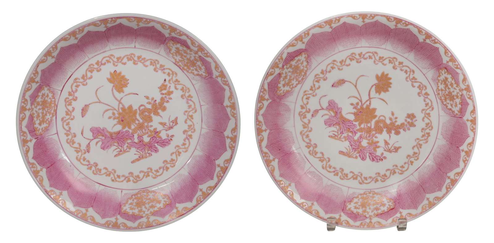 Chinese Export Porcelain Lotus Bowls (1 of 6)