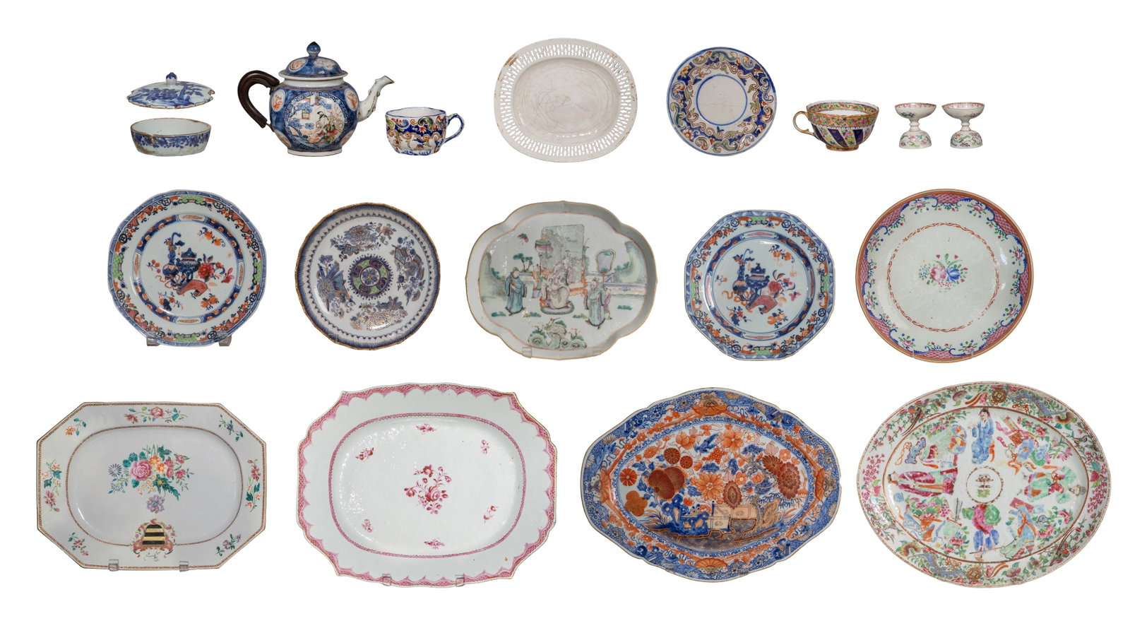 Chinese Export Porcelain Assortment (1 of 7)