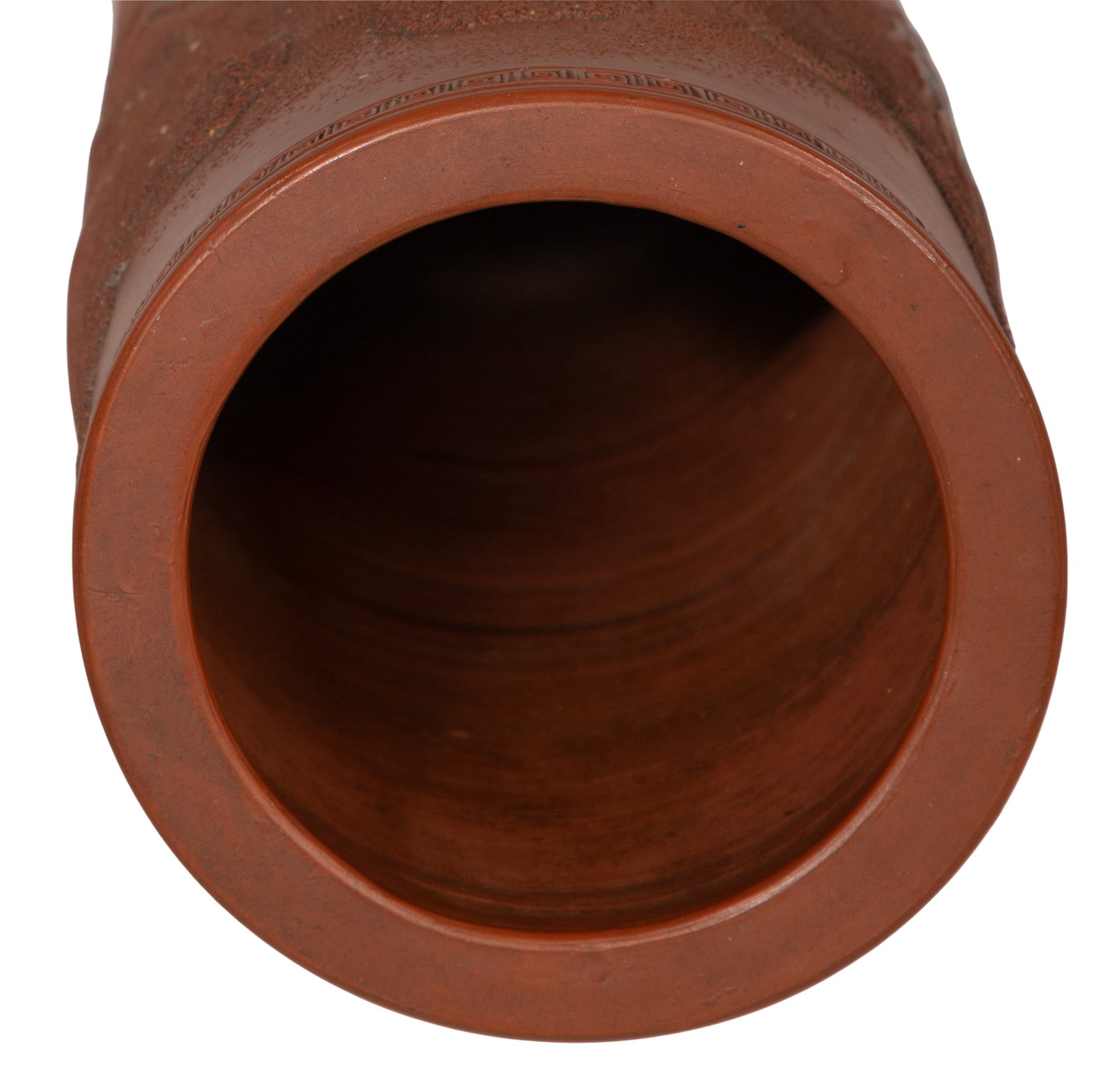Asian Red Clay Pot - 5