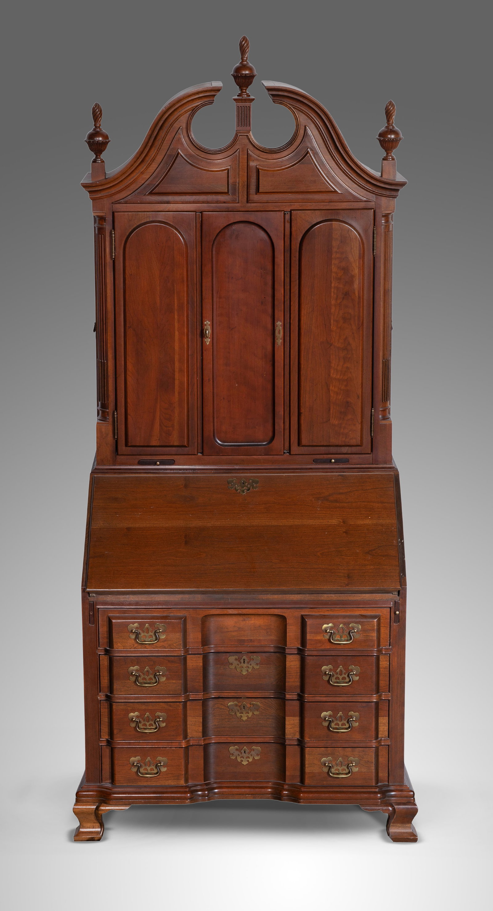 Maddox Colonial Reproductions Mahogany Fall Front Secretary (1 of 4)