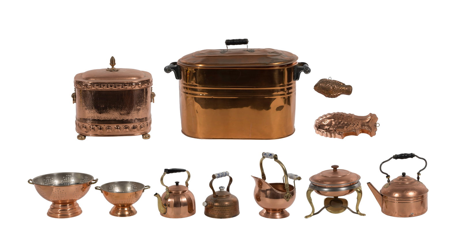Copper Kitchenware Assortment (1 of 1)