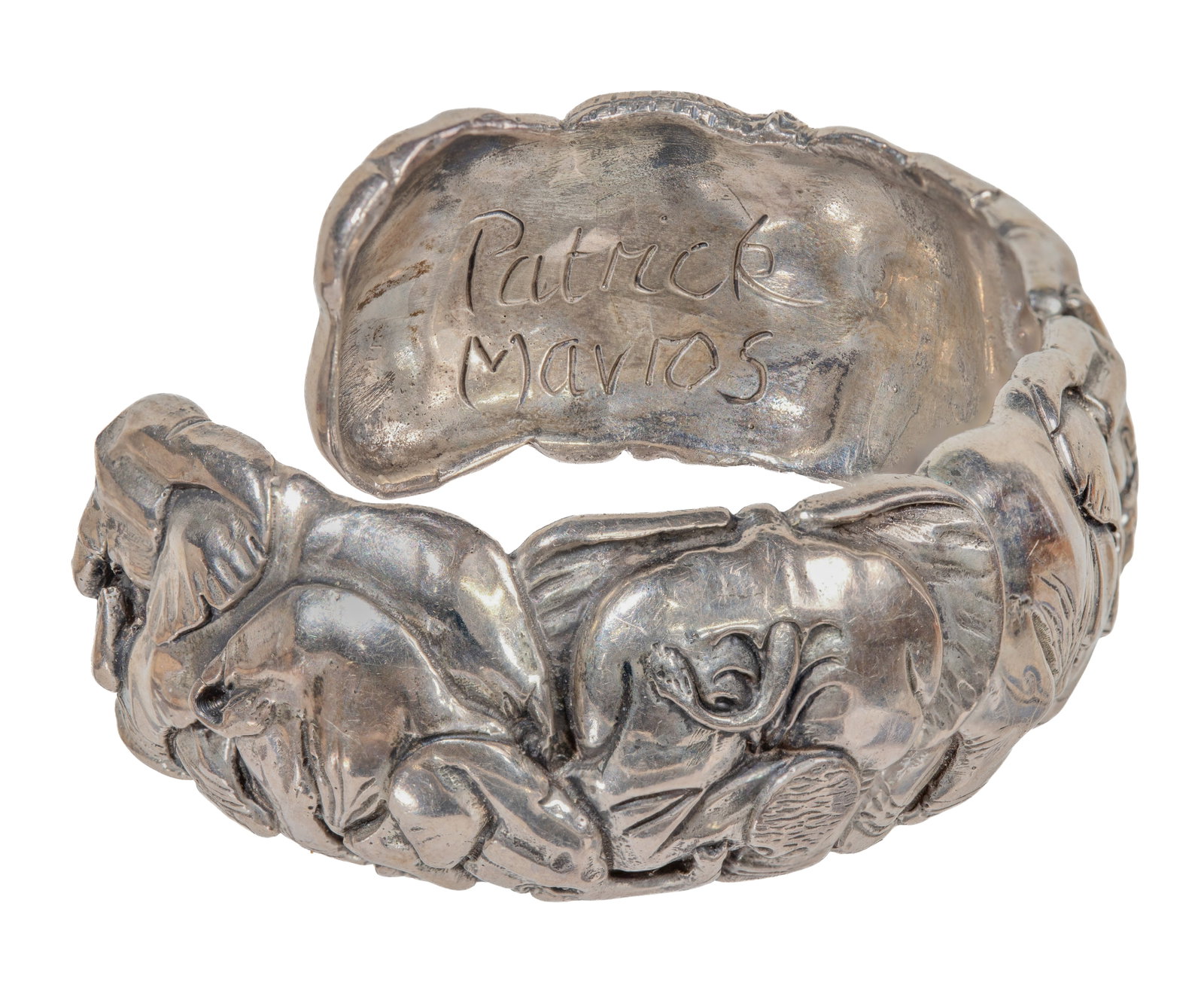 Patrick Mavros Sterling Silver Cuff Bracelet - 2