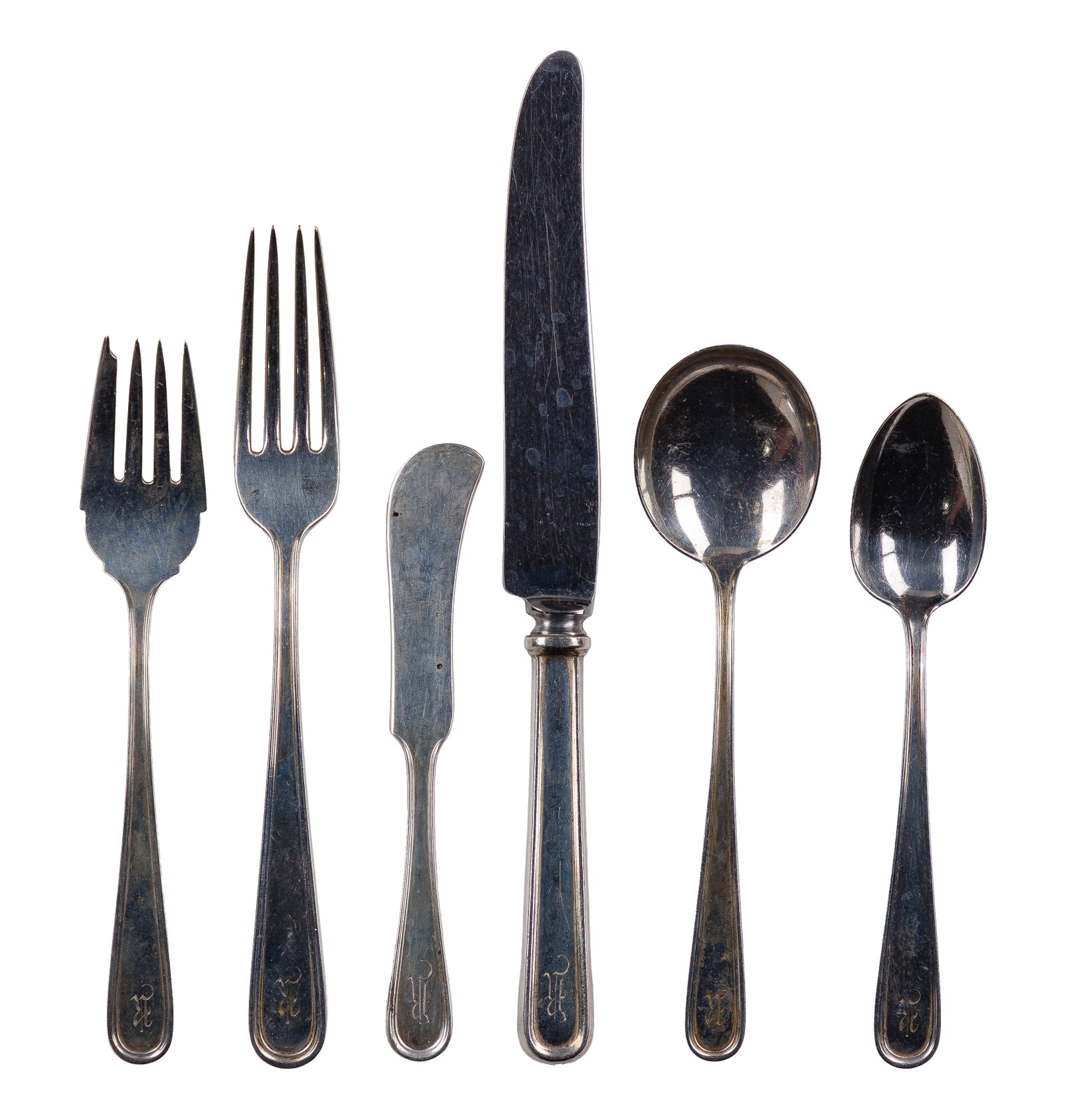 S. Kirk & Son Calvert Sterling Silver Flatware Service (1 of 3)