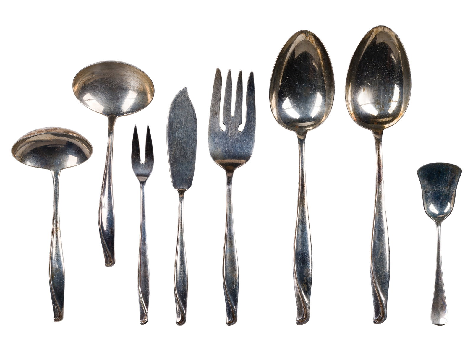 Alvin Spring Bud Sterling Silver Flatware Service - 2