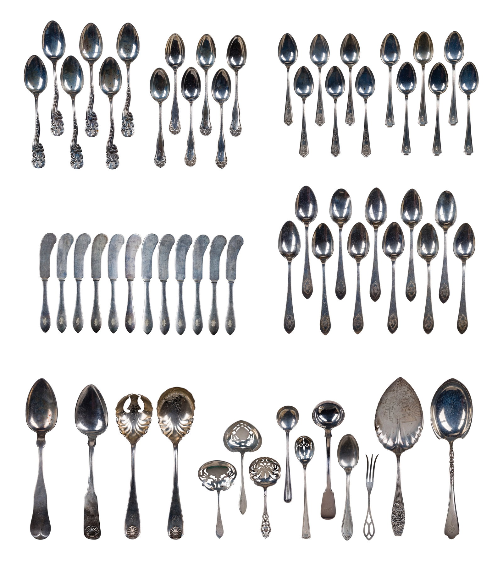 Sterling Silver Flatware Assortment (1 of 7)