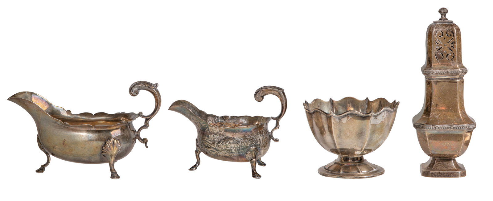 English Sterling Silver Hollowware Assortment (1 of 6)