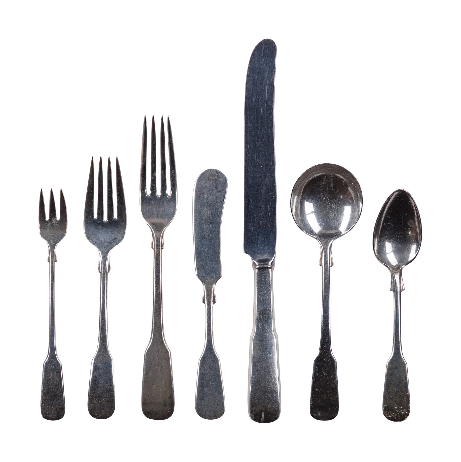 Jennings Silver Co. Sterling Silver Flatware Service (1 of 3)
