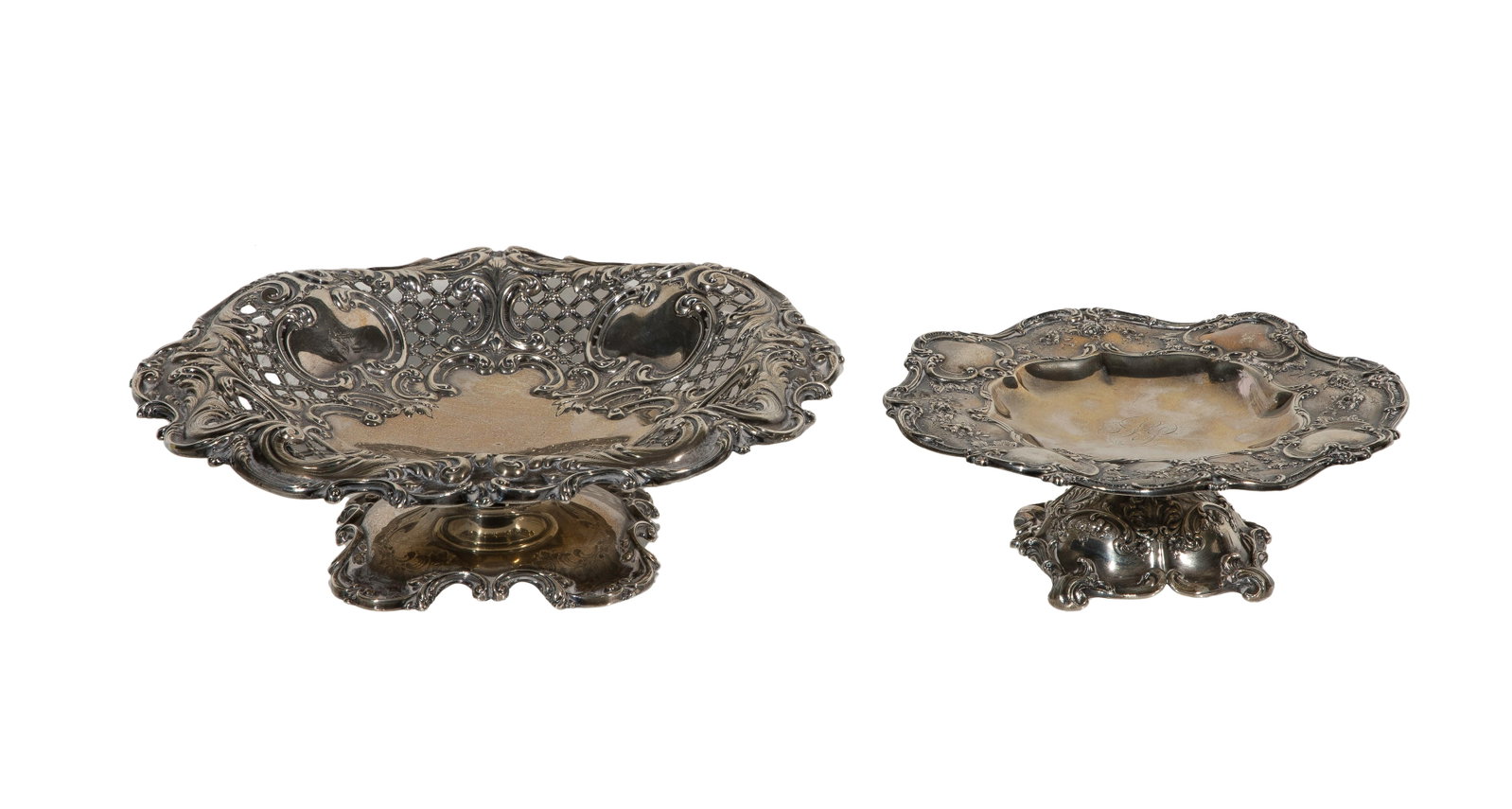 Sterling Silver Footed Compotes (1 of 2)