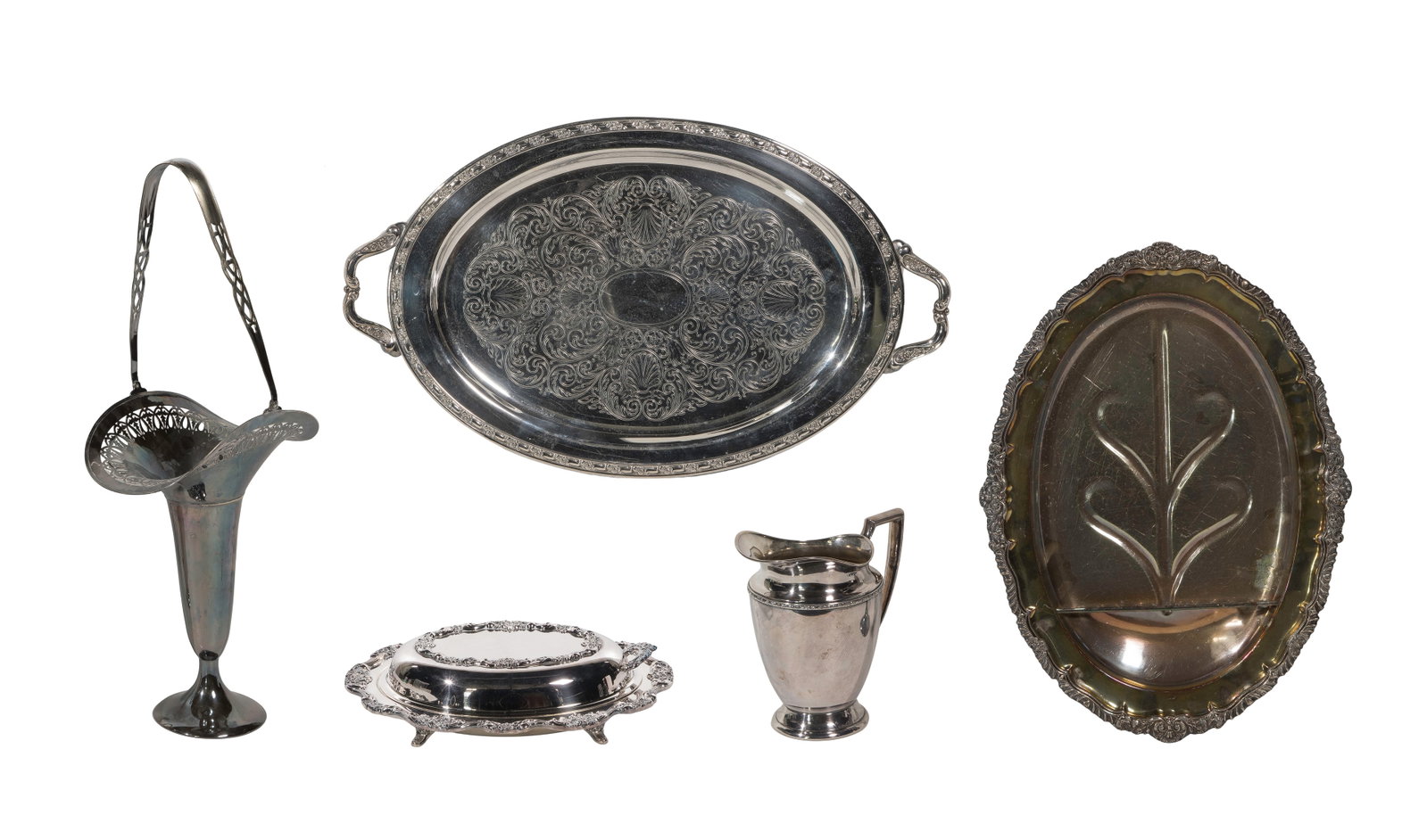 Silverplate Hollowware Assortment - 3