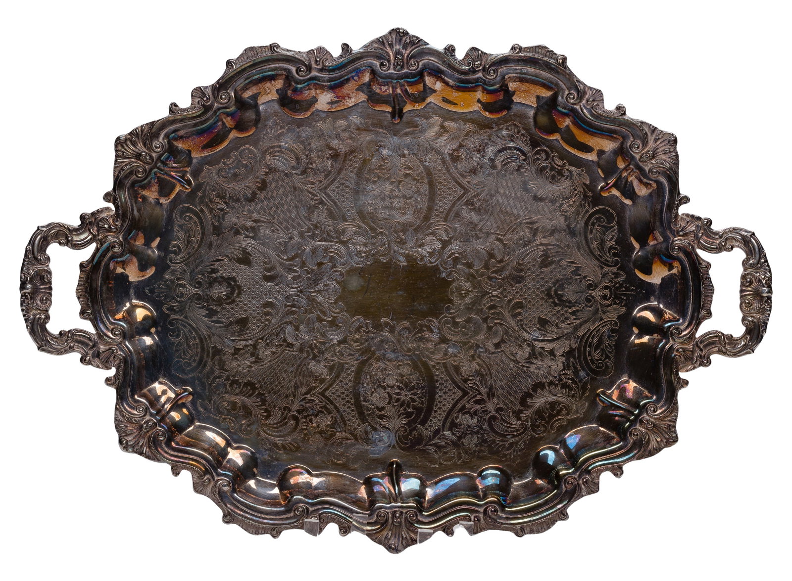 Silverplate Serving Tray Assortment - 4