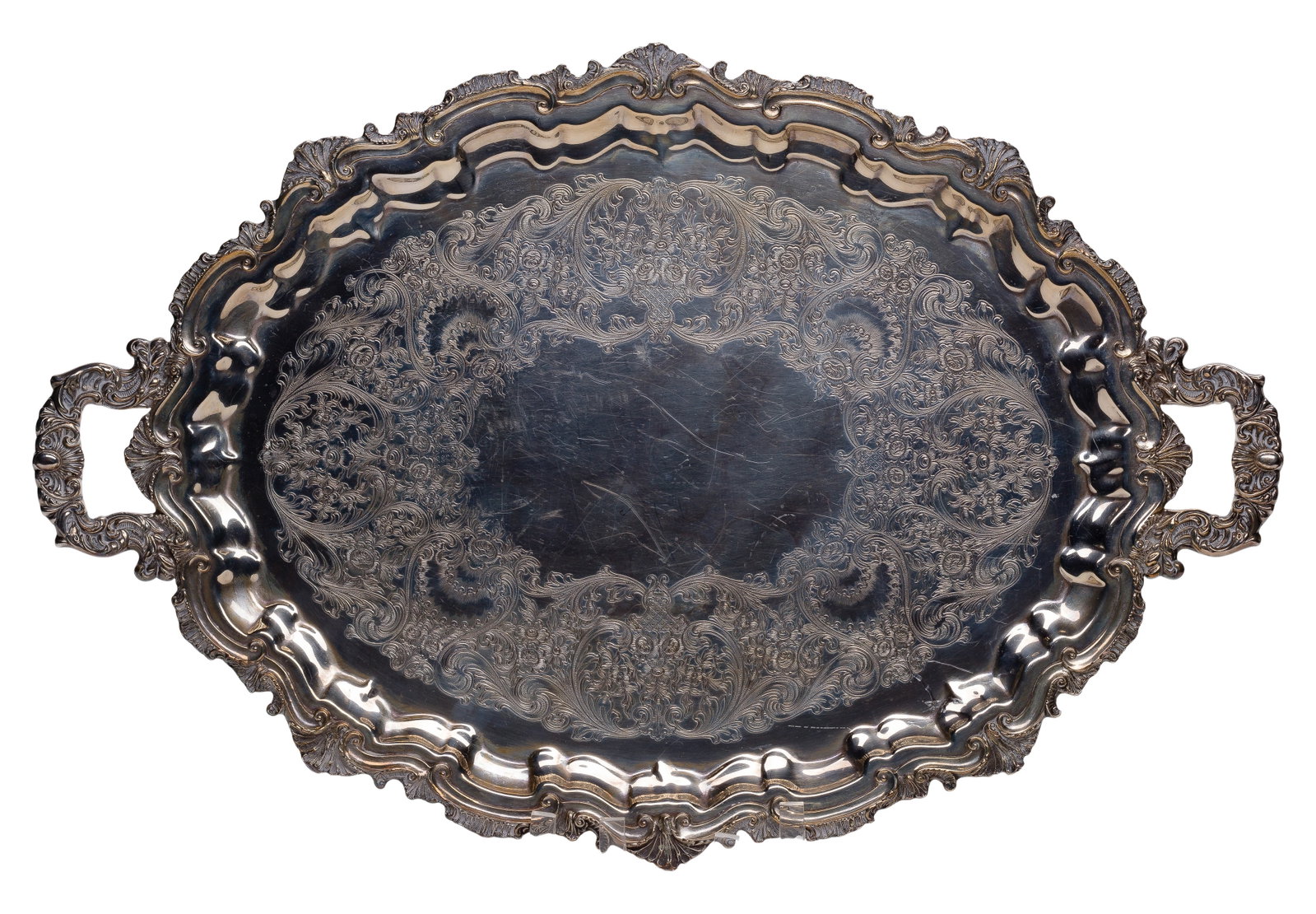 Silverplate Serving Tray Assortment - 6