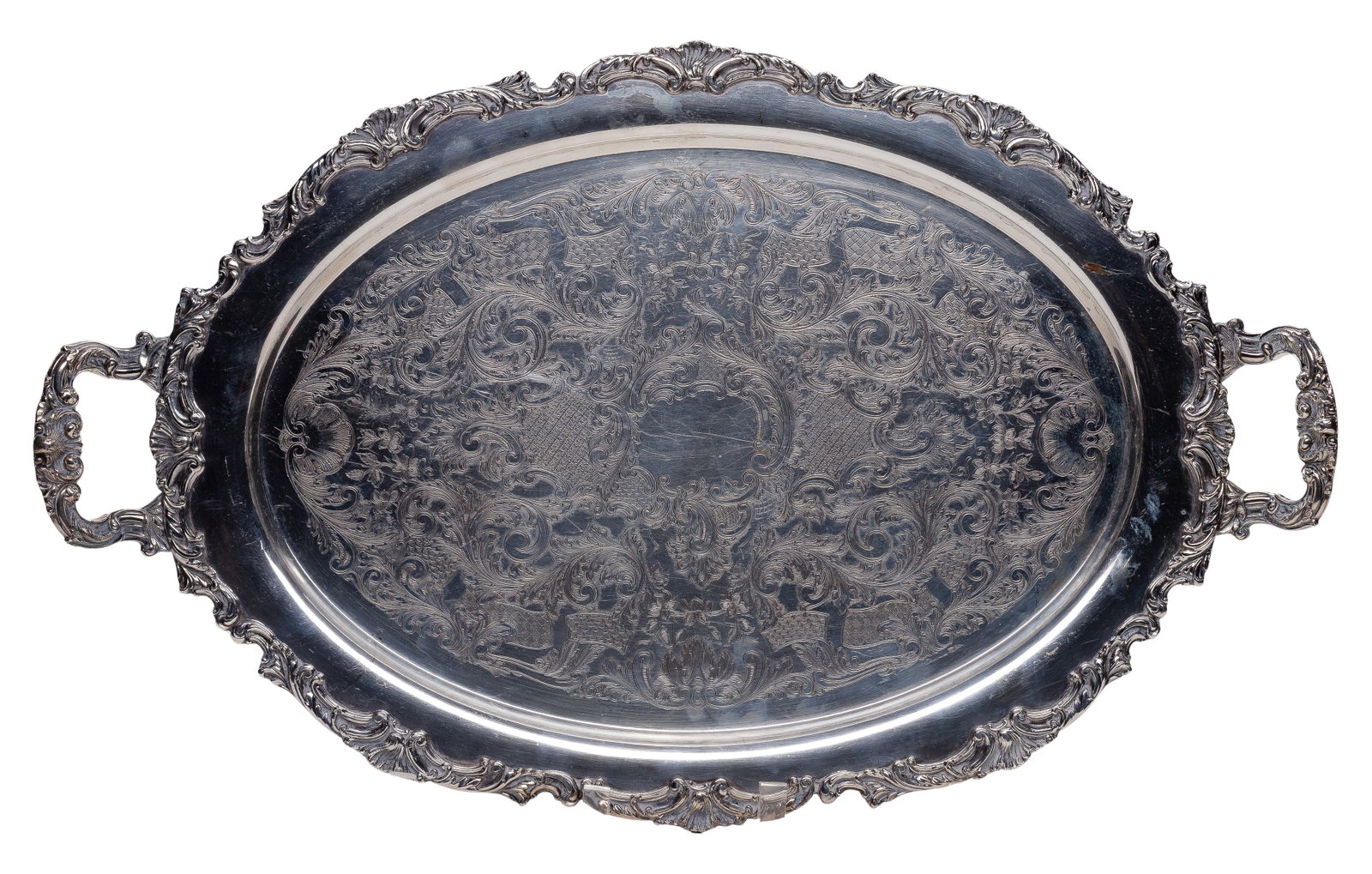 Silverplate Serving Tray Assortment - 9