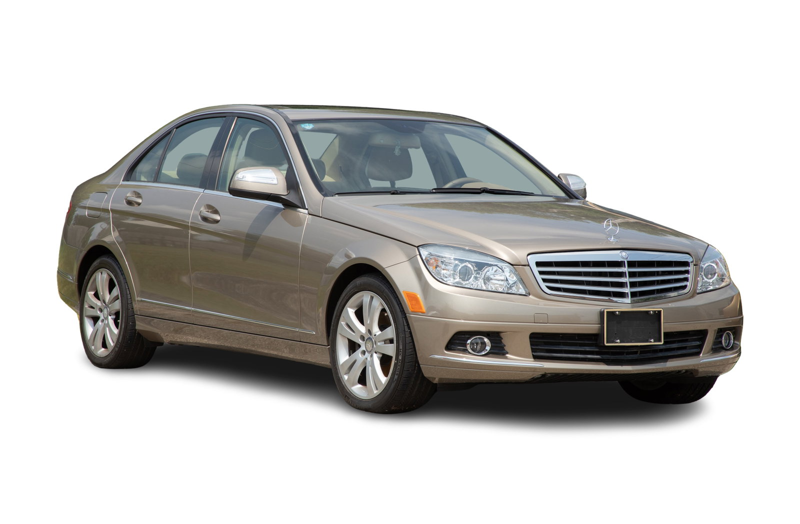 2008 Mercedes Benz C300 4-Matic Sedan: 2008 Mercedes Benz C300 4-Matic Sedan VIN: WDDGF81X18F191756, one key fob, mileage currently showing 7,283, beige exterior, beige leather interior, sunroof, 3.0-liter M272 V6 engine, 228 horsepower,