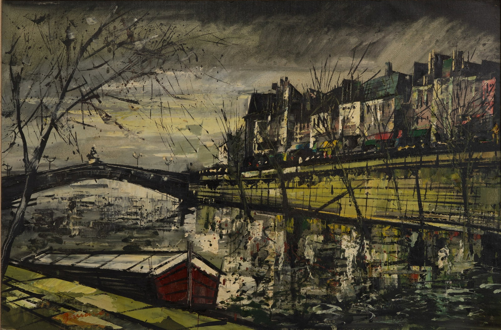 Unknown Artist (20th Century) Oil on Canvas (1 of 5)
