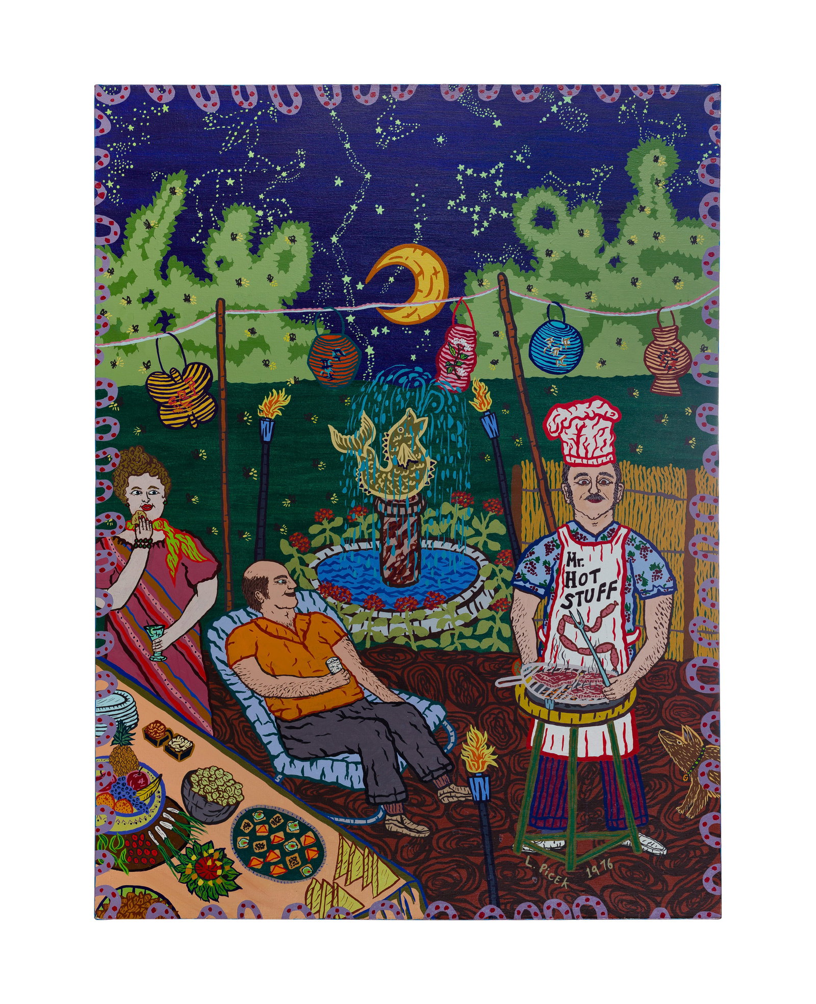 L. Picek (American, 20th Century) Oil on Canvas (1 of 2)