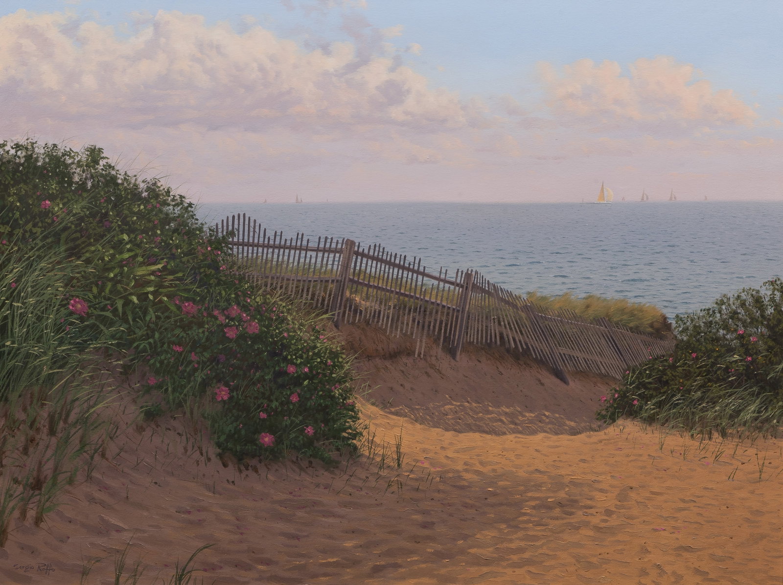 Sergio Roffo (Italian / American, b.1953) Oil on Canvas (1 of 4)