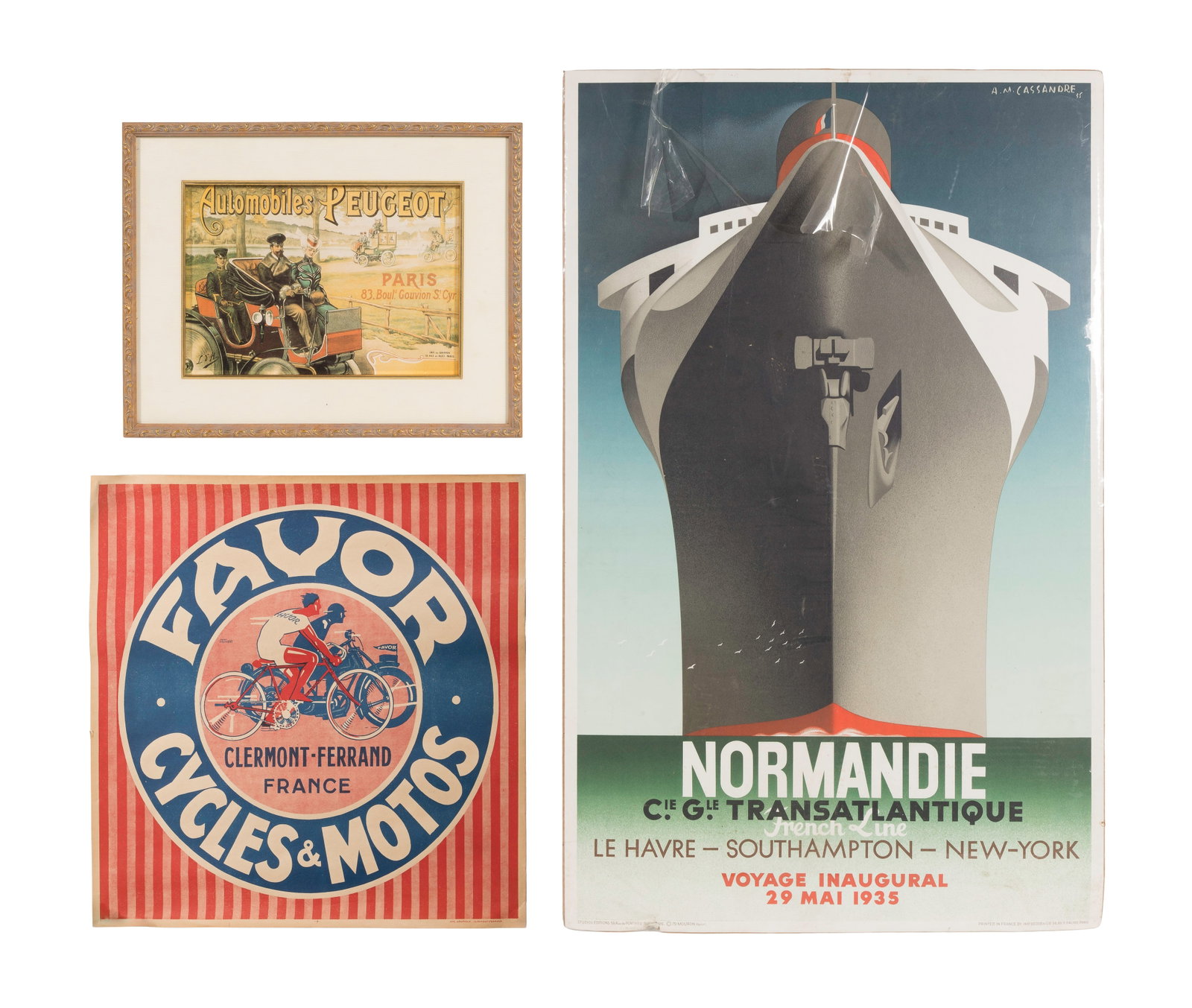 French Advertising Poster Assortment (1 of 1)