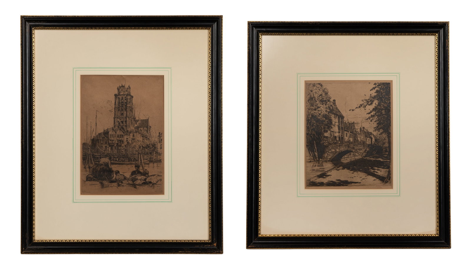 Unknown Artists (Dutch, 20th Century) Etchings (1 of 3)