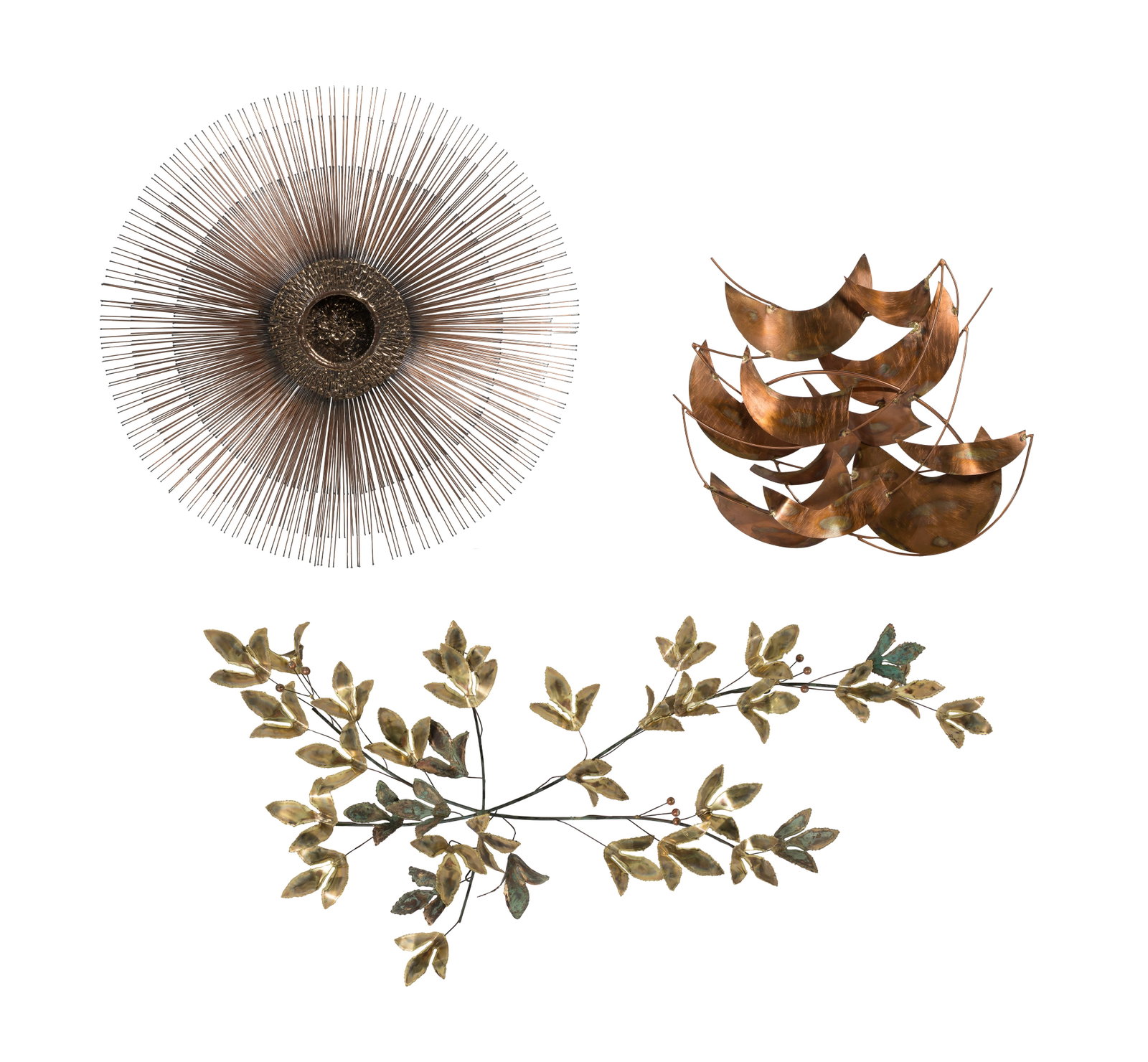 Attributed to William and Bruce Friedle (American, 20th Century) Metal Sculpture Assortment (1 of 1)