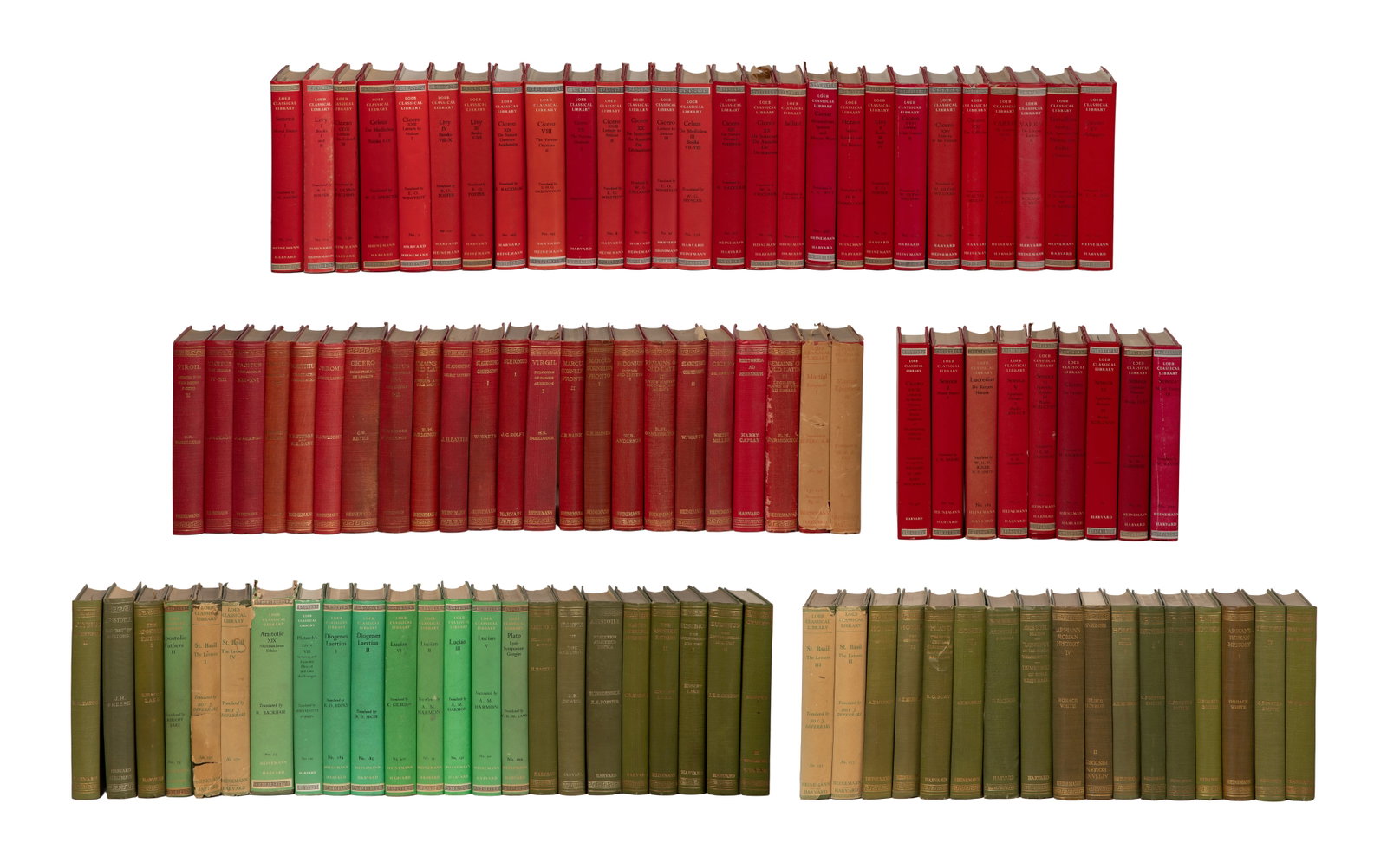 The Loeb Classical Library Book Assortment