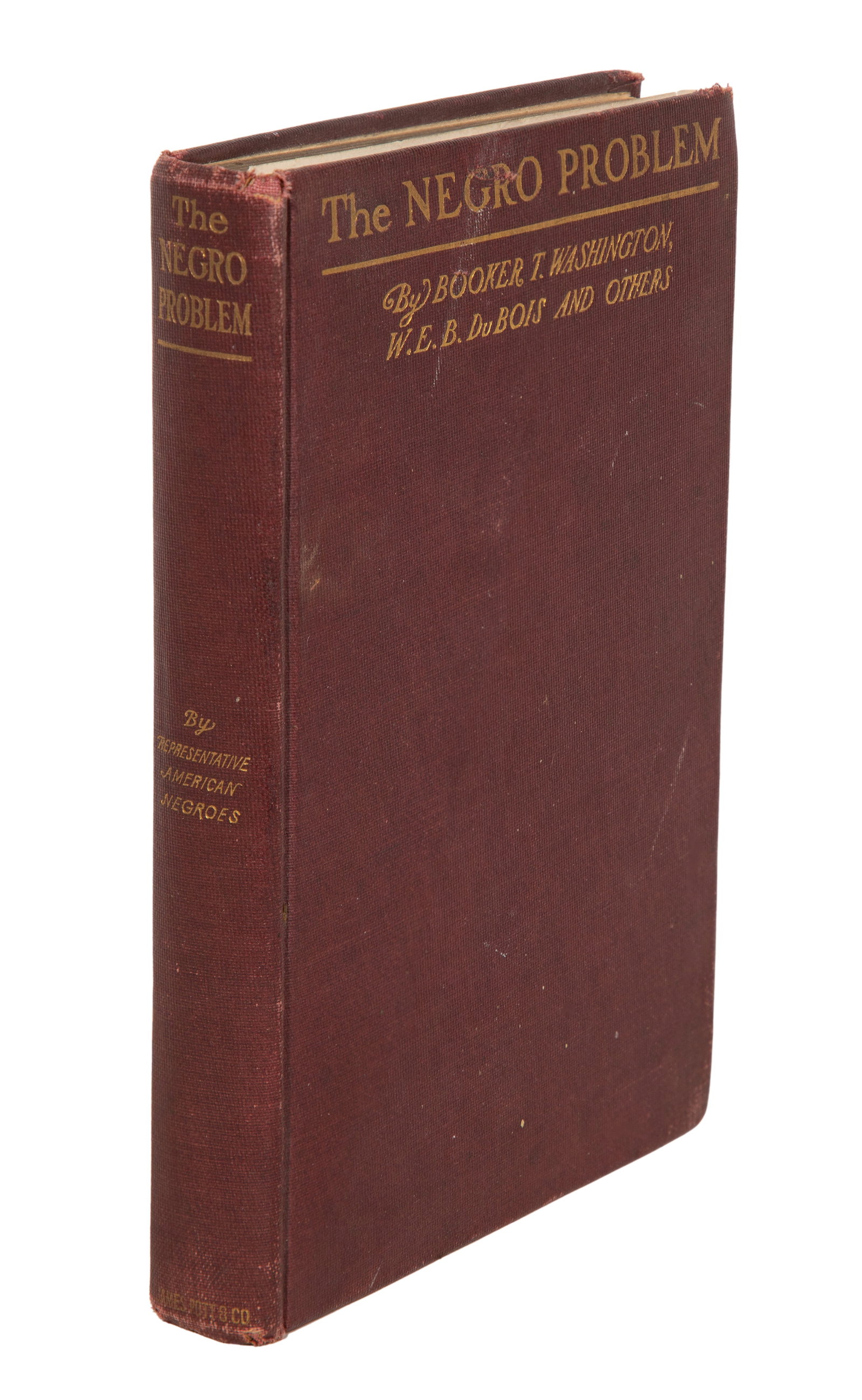1st Edition 'The Negro Problem' Booker T. Washington and W.E.B. DuBois (1 of 7)