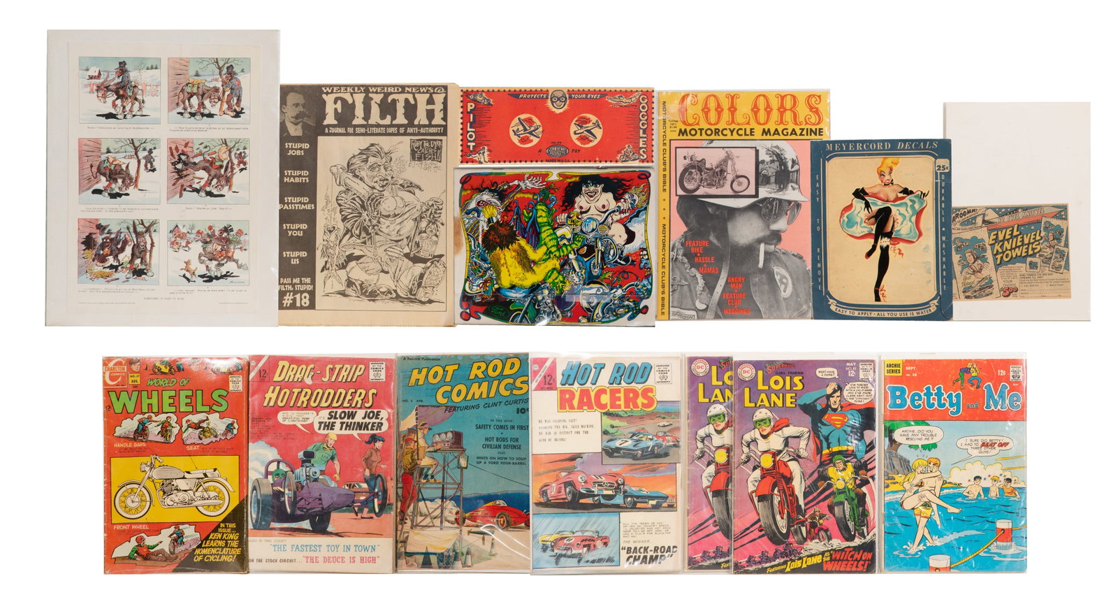 Comic Book, Magazine and Ephemera Assortment (1 of 1)